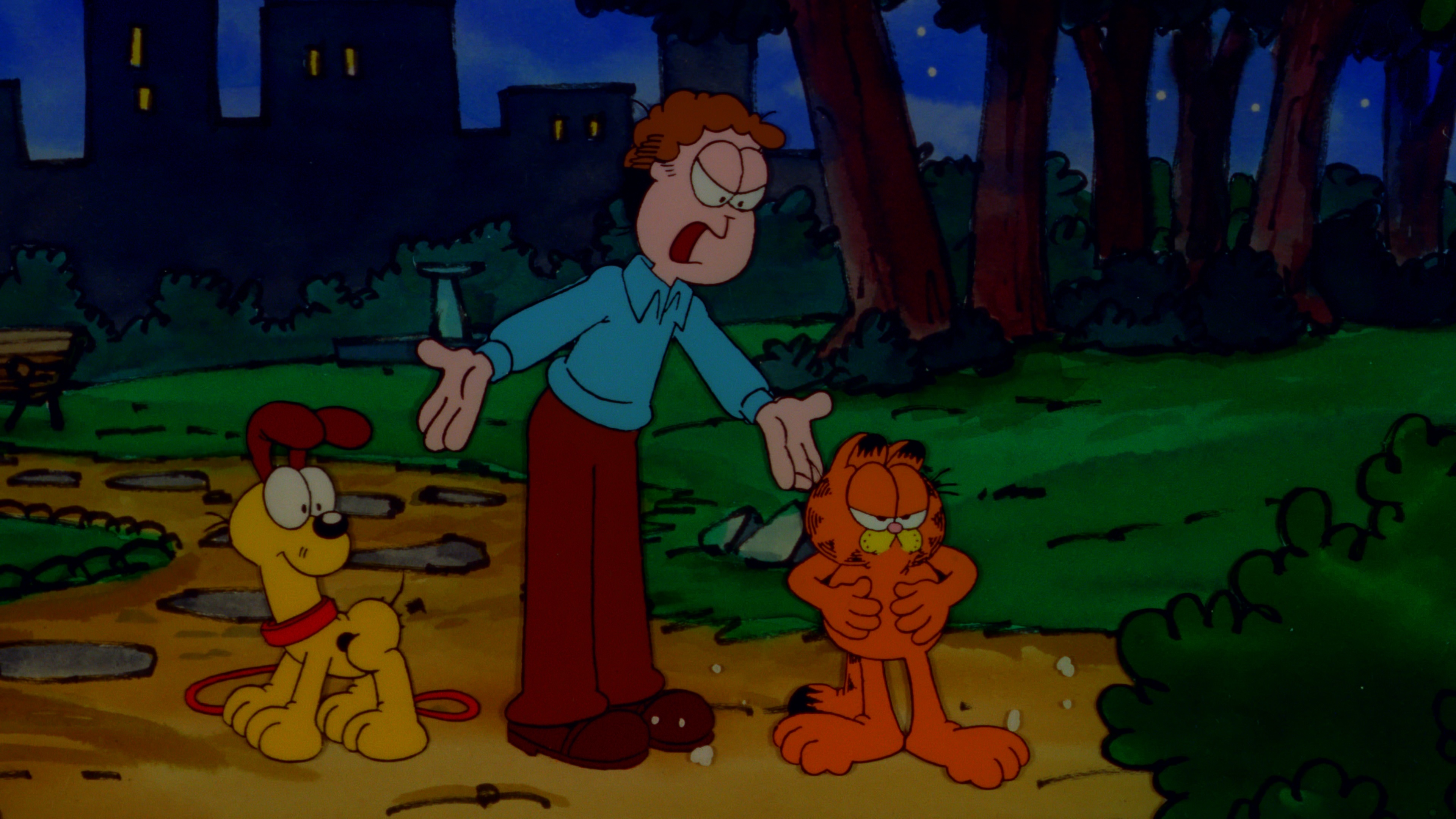 Garfield and Friends episode, Airborne Odie, Bride and broom, Online streaming, 3840x2160 4K Desktop