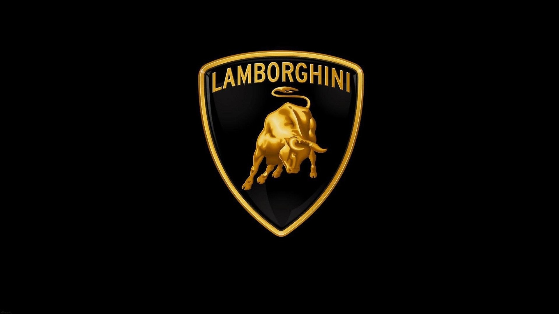Lamborghini Logo, Auto symbol, Sports car, Automotive news, 1920x1080 Full HD Desktop