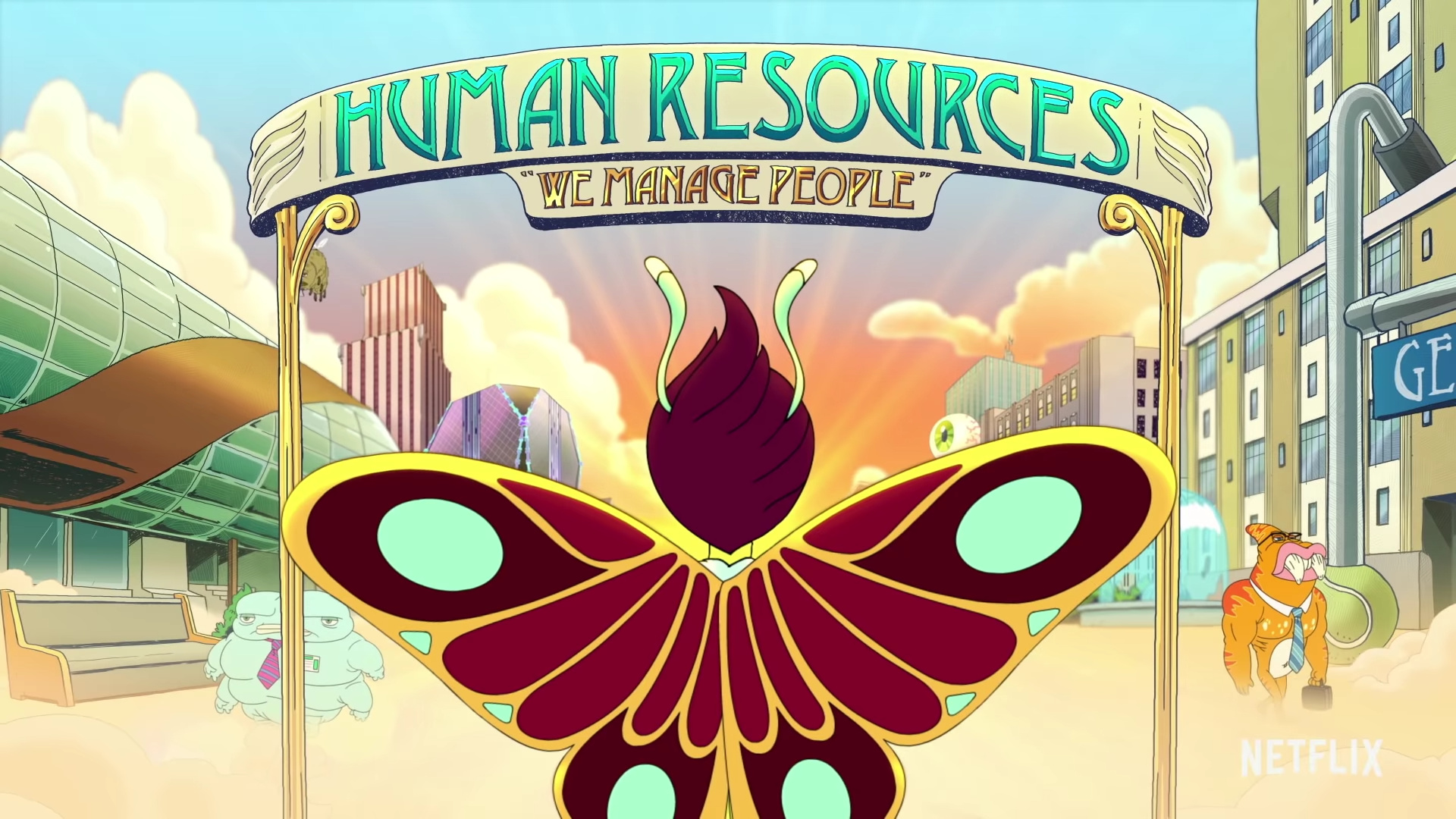 Human Resources, HD wallpaper, Background image, Animated show, 1920x1080 Full HD Desktop