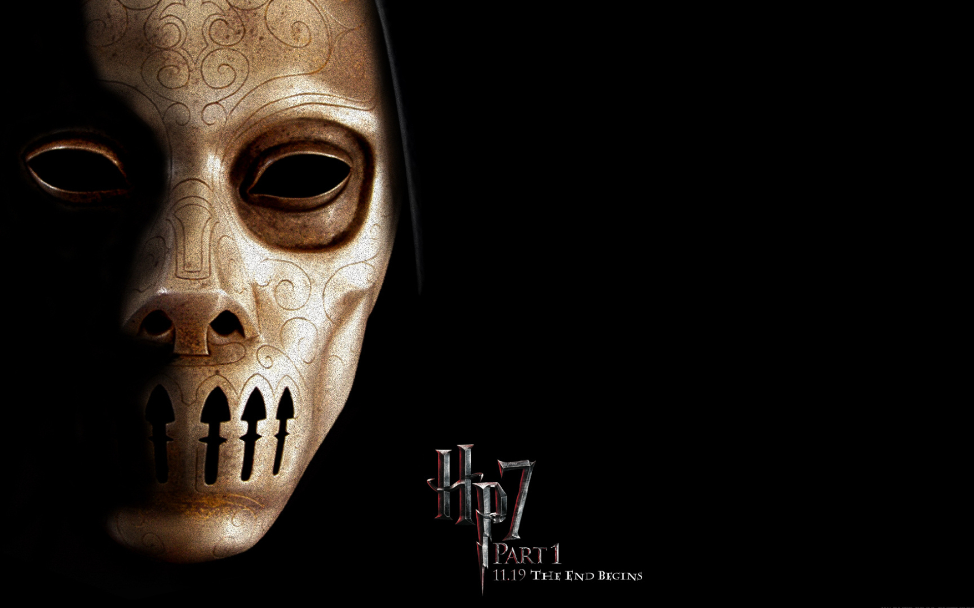 Death Eaters, Dark wizard, Fiery skull, Loyalty symbol, 1920x1200 HD Desktop
