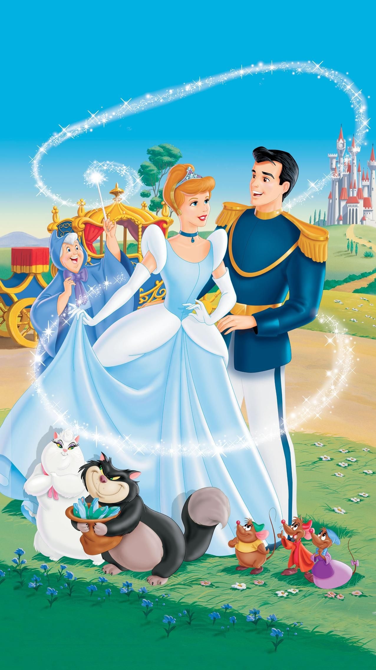 Cinderella phone wallpaper, Disney art, Baby princess images, Disney magic, 1280x2270 HD Phone