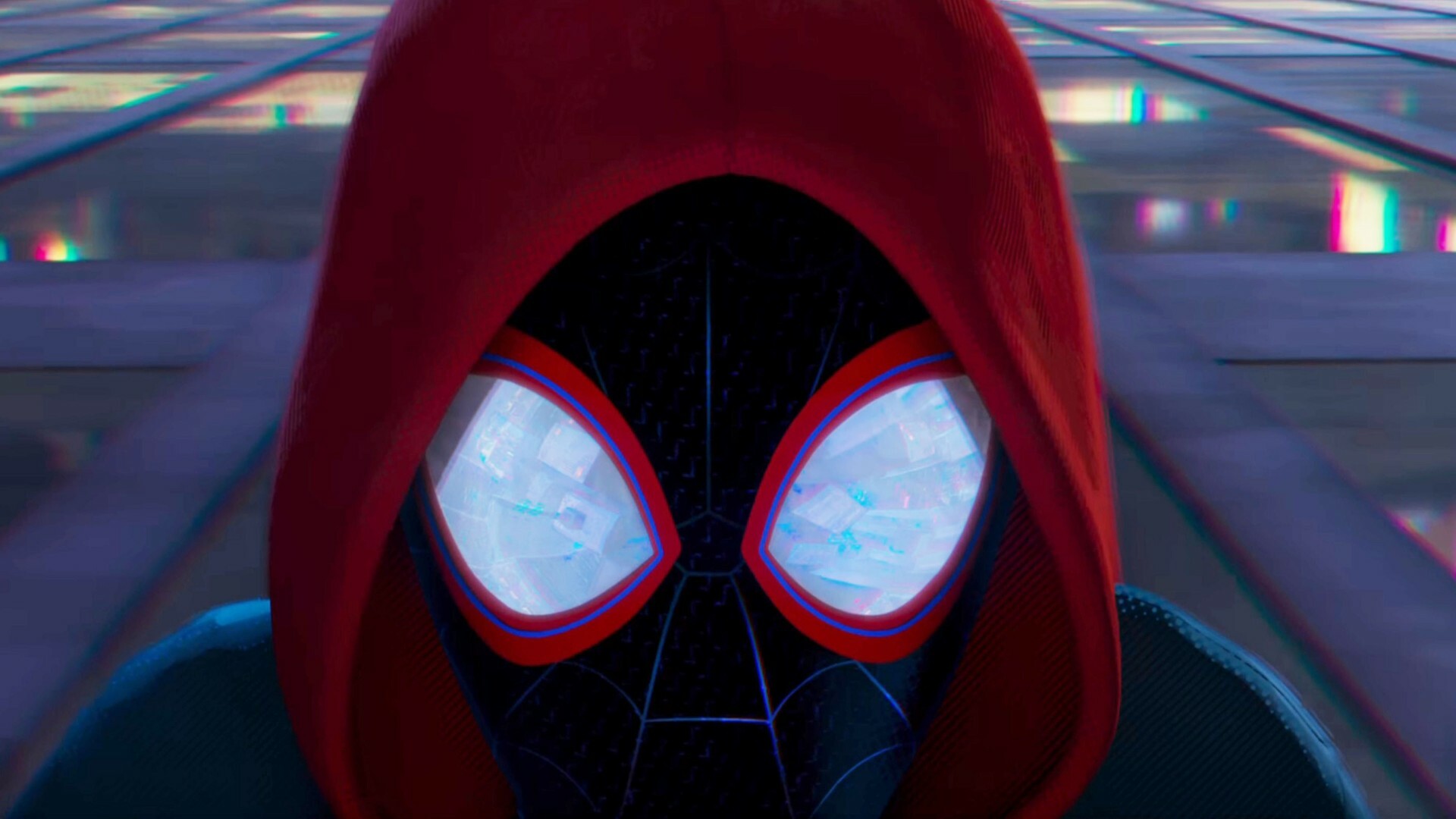 Spider-Man: Into the Spider-Verse: Required the largest crew used by Sony Pictures Animation on a feature film. 1920x1080 Full HD Wallpaper.