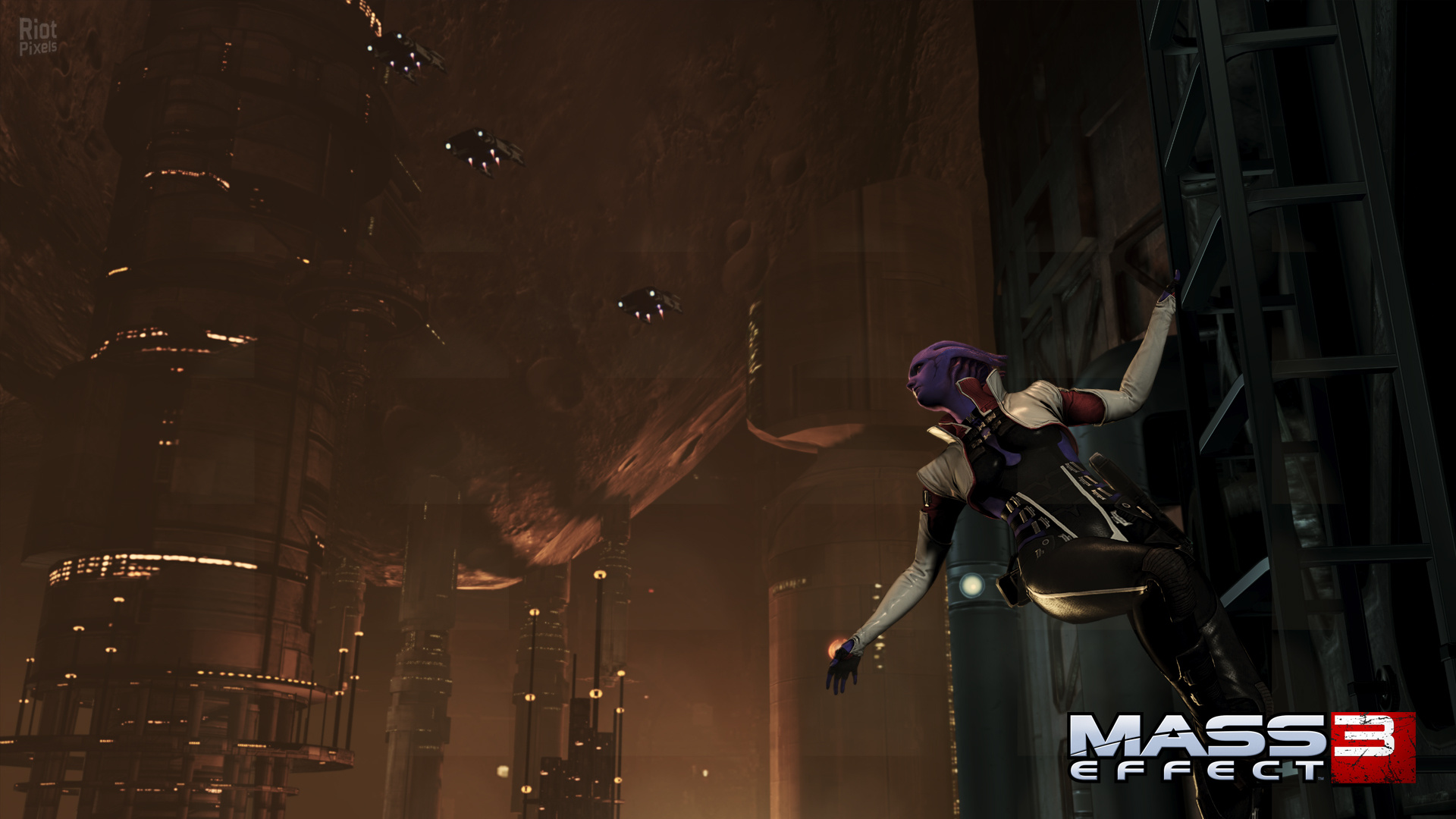 Mass Effect 3: Omega gaming, Game screenshots, DLC expansion, Sci-fi action, 1920x1080 Full HD Desktop