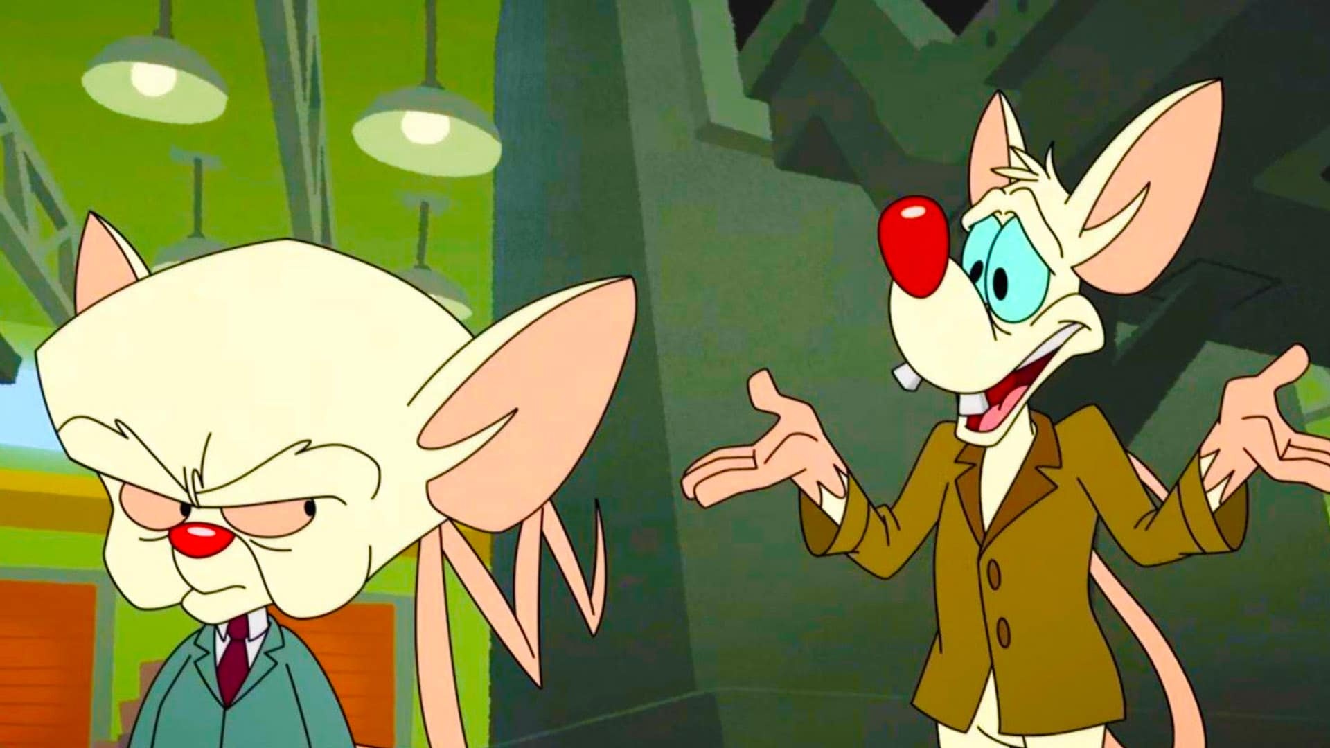 Pinky and the Brain wallpaper, Cartoon duo, Classic animation, Animated series, 1920x1080 Full HD Desktop