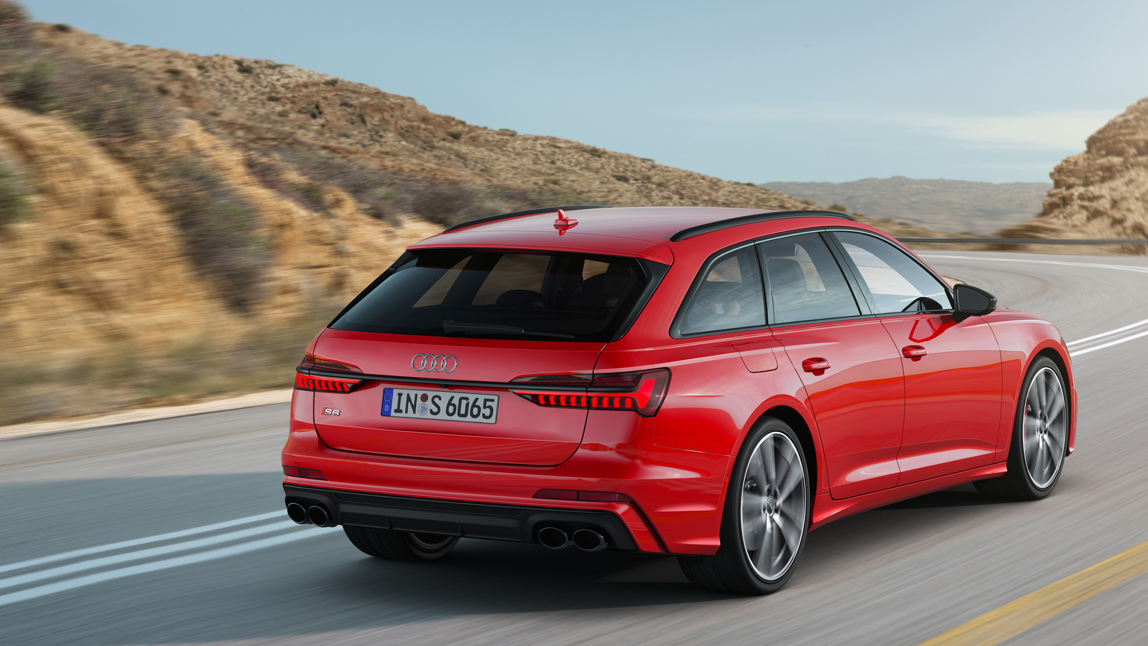 Audi S6, Uncompromising performance, Futuristic design, Ultimate driving experience, 3840x2160 4K Desktop