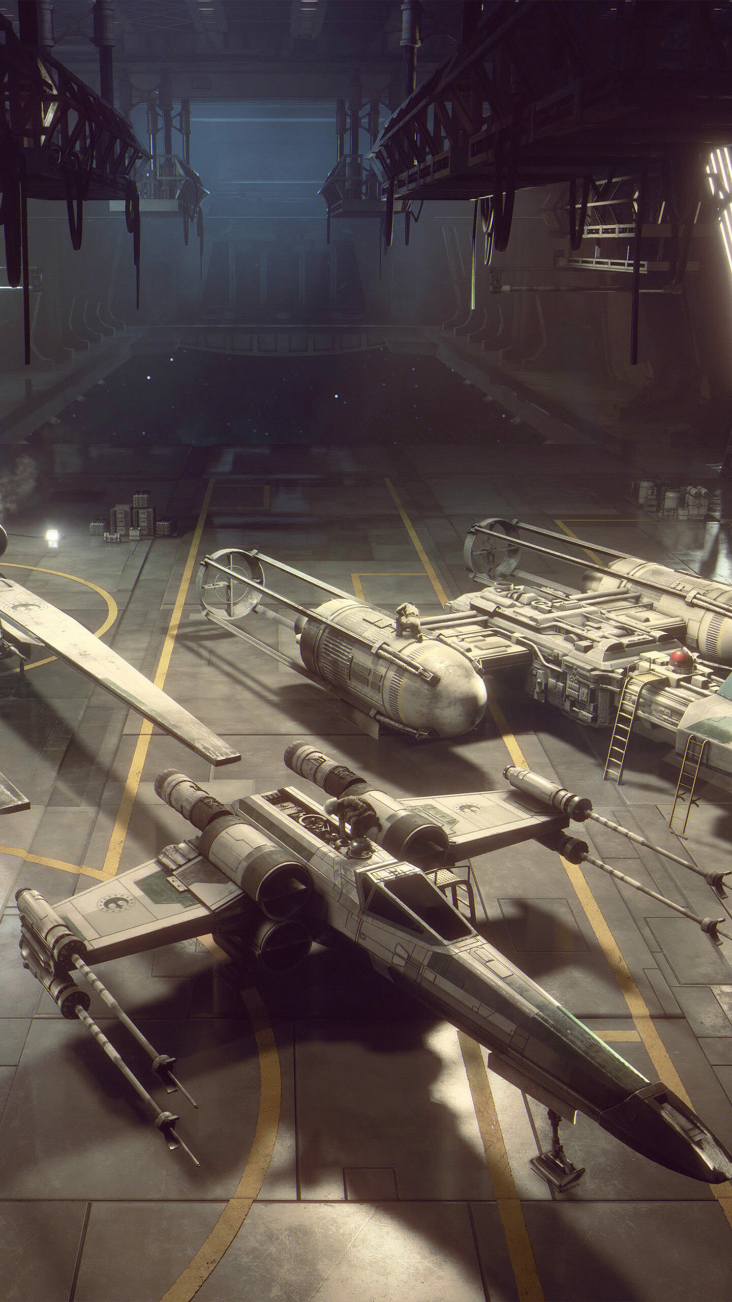 Star Wars: Franchise, created by George Lucas in the 1970s, Spaceships. 1440x2560 HD Wallpaper.