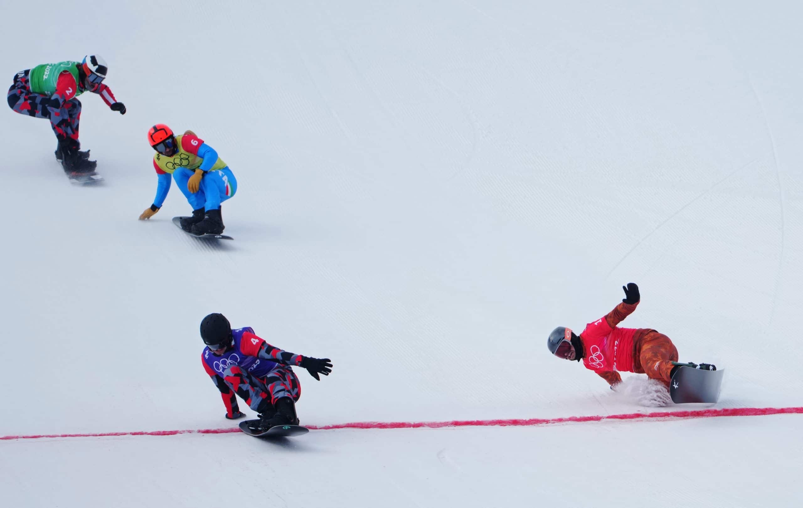 Eliot Grondin, Silver in snowboard cross, Quebec, 2560x1620 HD Desktop