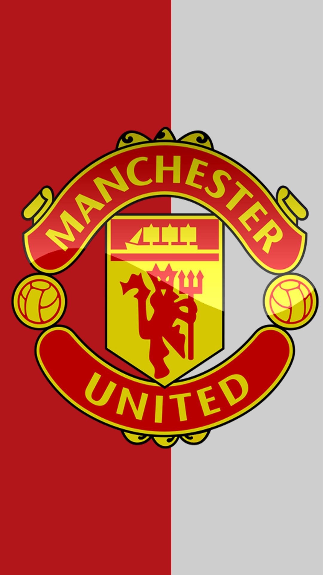 Manchester United, Mobile background, Stylish design, Vibrant colors, 1080x1920 Full HD Phone
