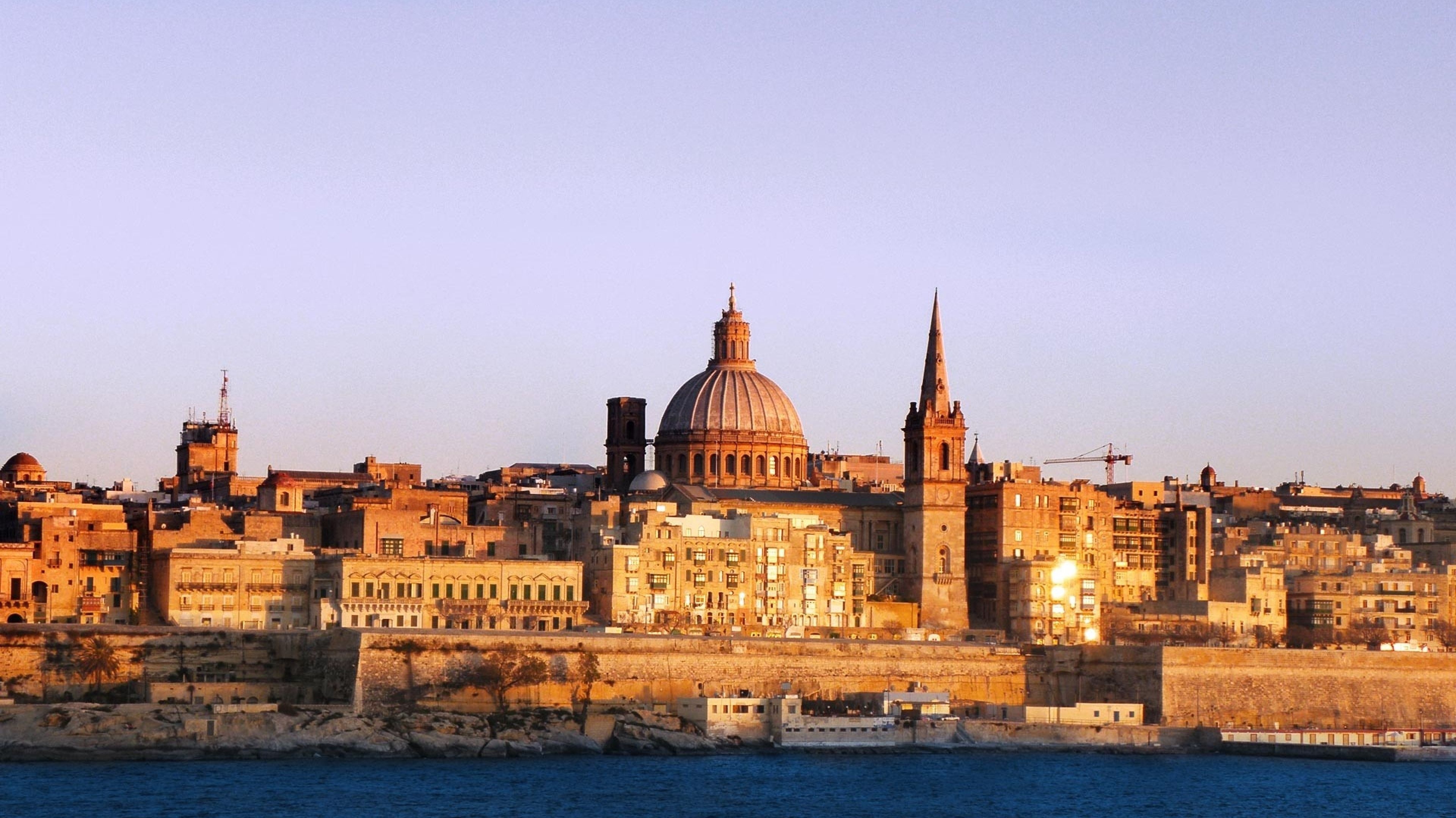Valletta wallpapers, Captivating designs, Stunning visuals, Historical city, 3840x2160 4K Desktop
