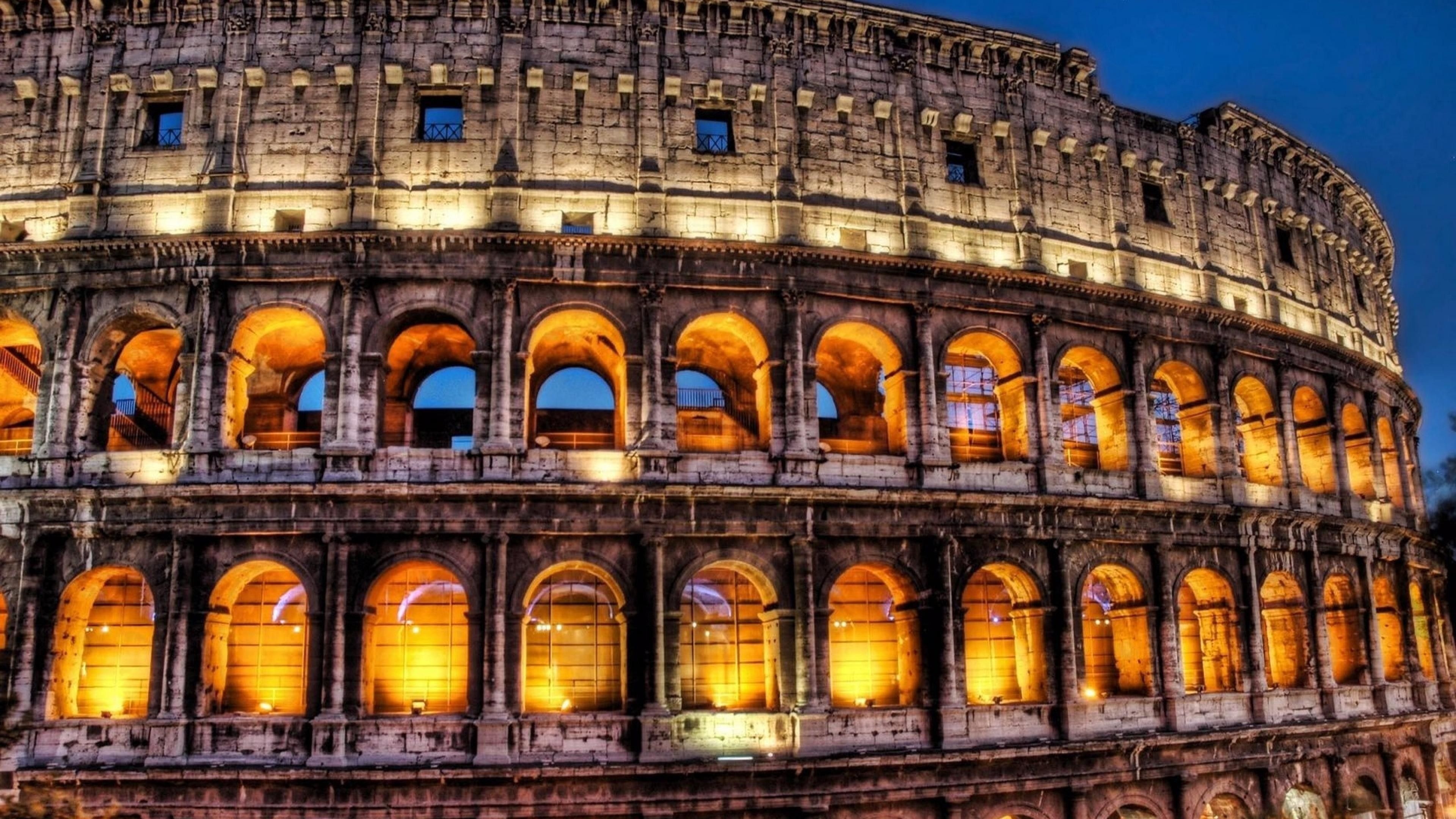 Colosseum Rome wallpapers, Stunning backgrounds, Architectural wonder, Historical treasure, 3840x2160 4K Desktop