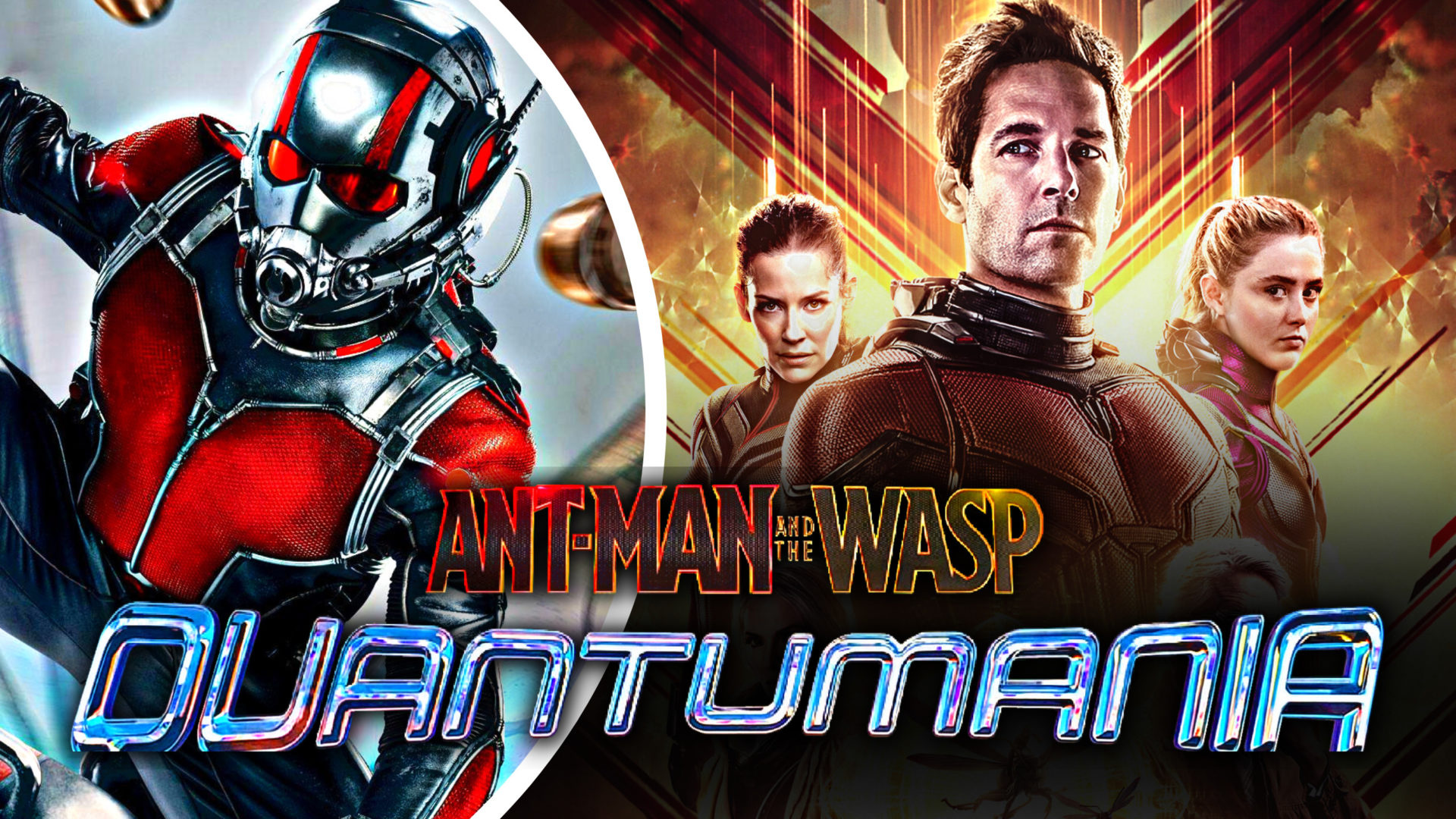 Ant-Man and the Wasp: Quantumania: A third Ant-Man film, Lang and van Dyne exploring the Quantum Realm. 1920x1080 Full HD Background.