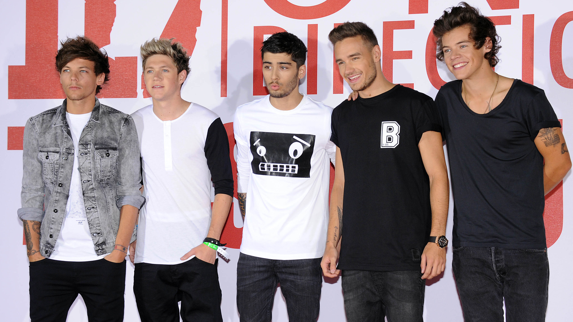 One Direction (Band): A 10th-anniversary, Celebrating a decade of 1D on July 23, Reunion. 1920x1080 Full HD Background.