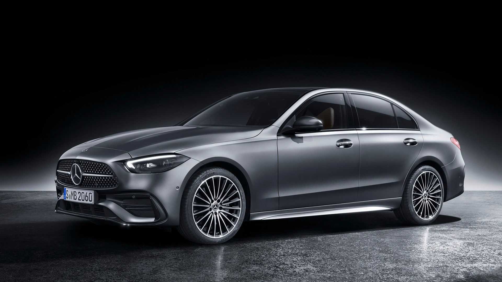 Mercedes-Benz C-Class, 2022 debuts, S Class design, Tech, 1920x1080 Full HD Desktop