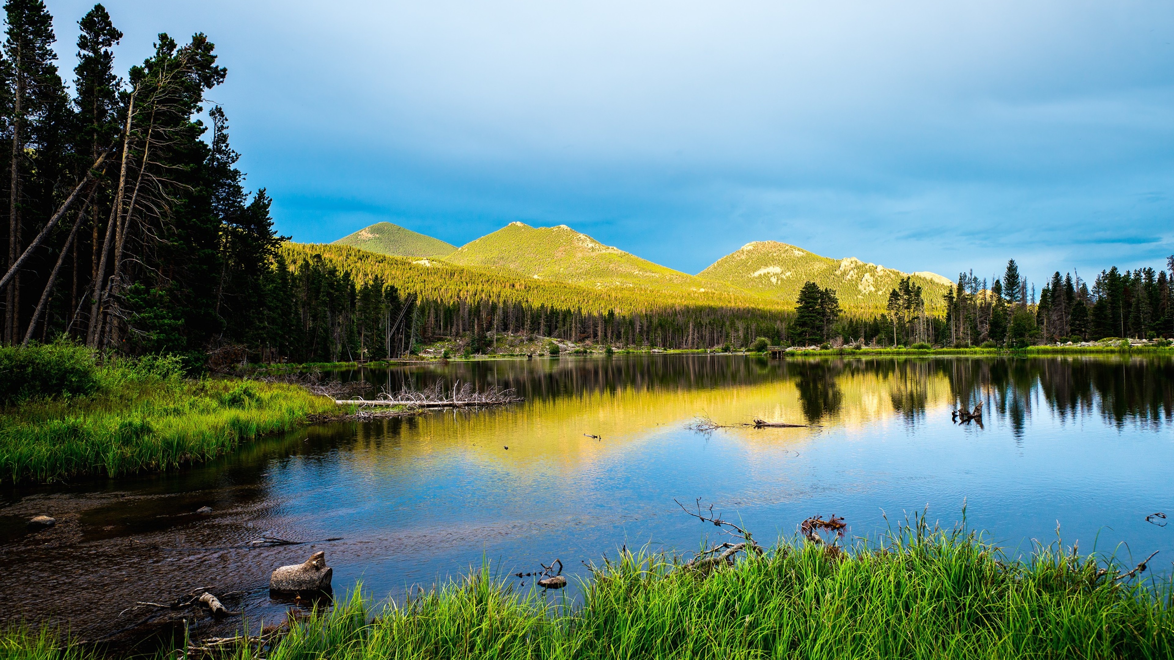Rocky Mountains National Park, Nature's wonders, Breathtaking views, Scenic beauty, 3840x2160 4K Desktop