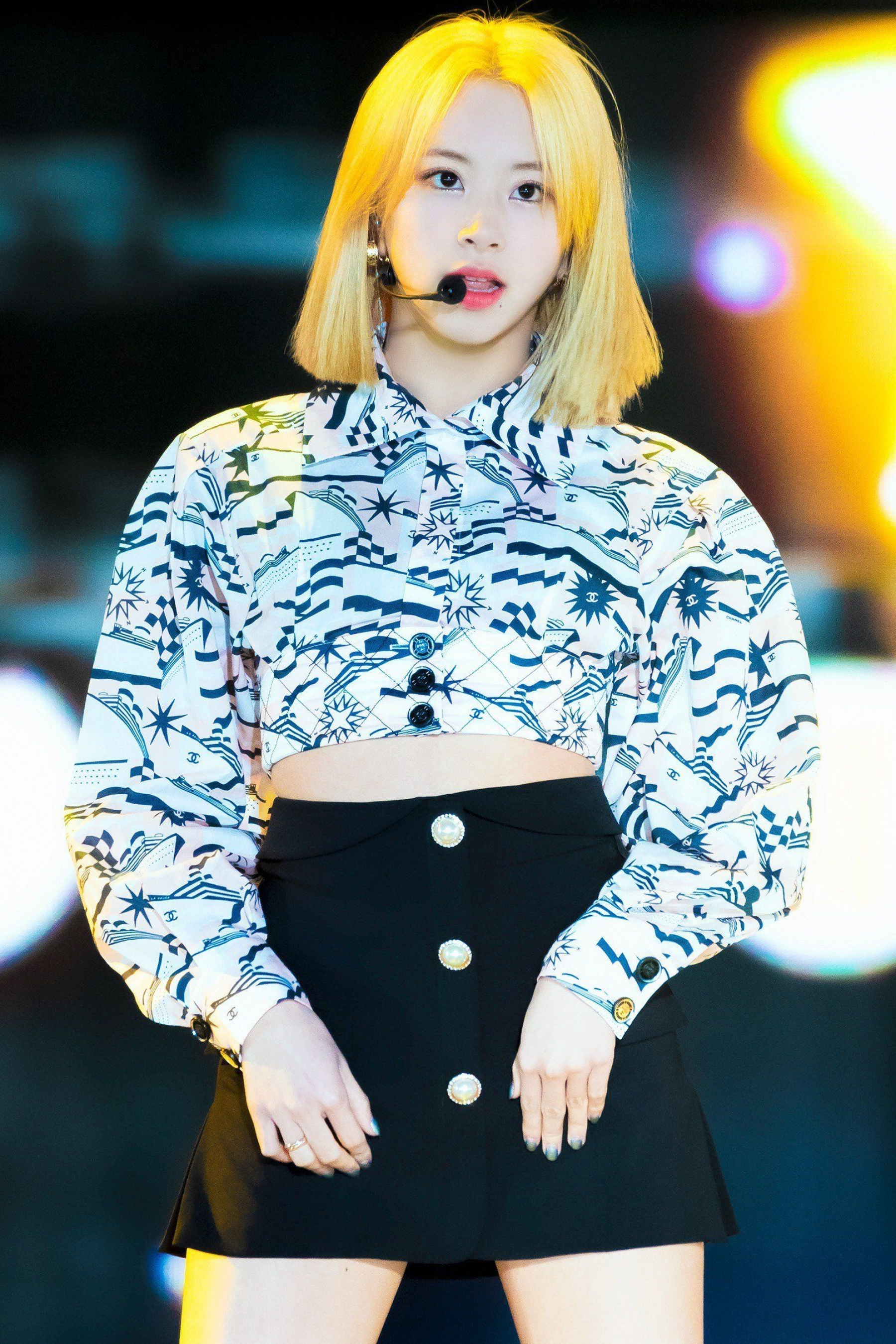 Blonde Chaeyoung at the 28th Seoul Music Awards |,&#152 1800x2700