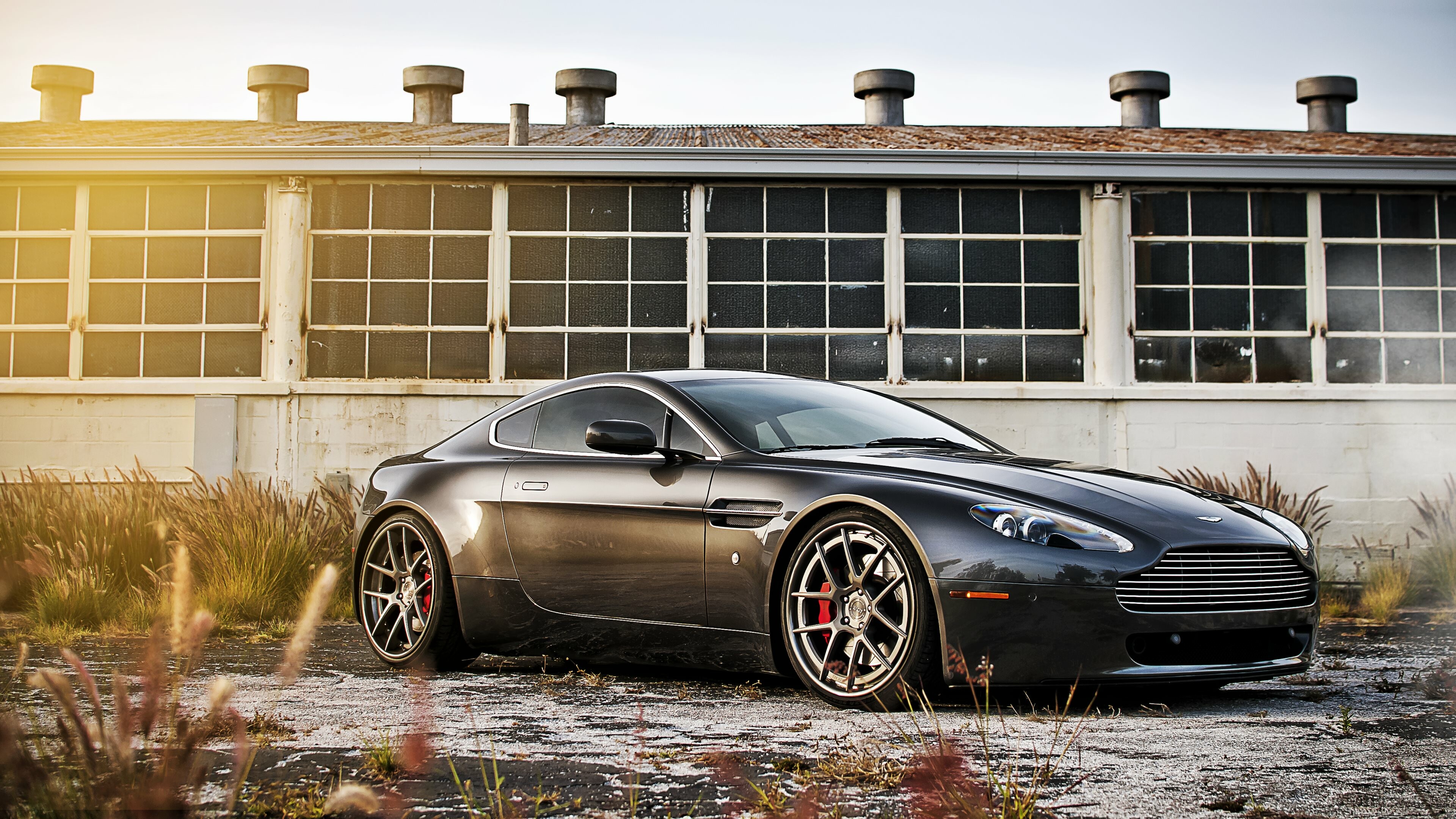 Aston Martin: British automaker, Gained fame as being 007's ride of choice. 3840x2160 4K Wallpaper.
