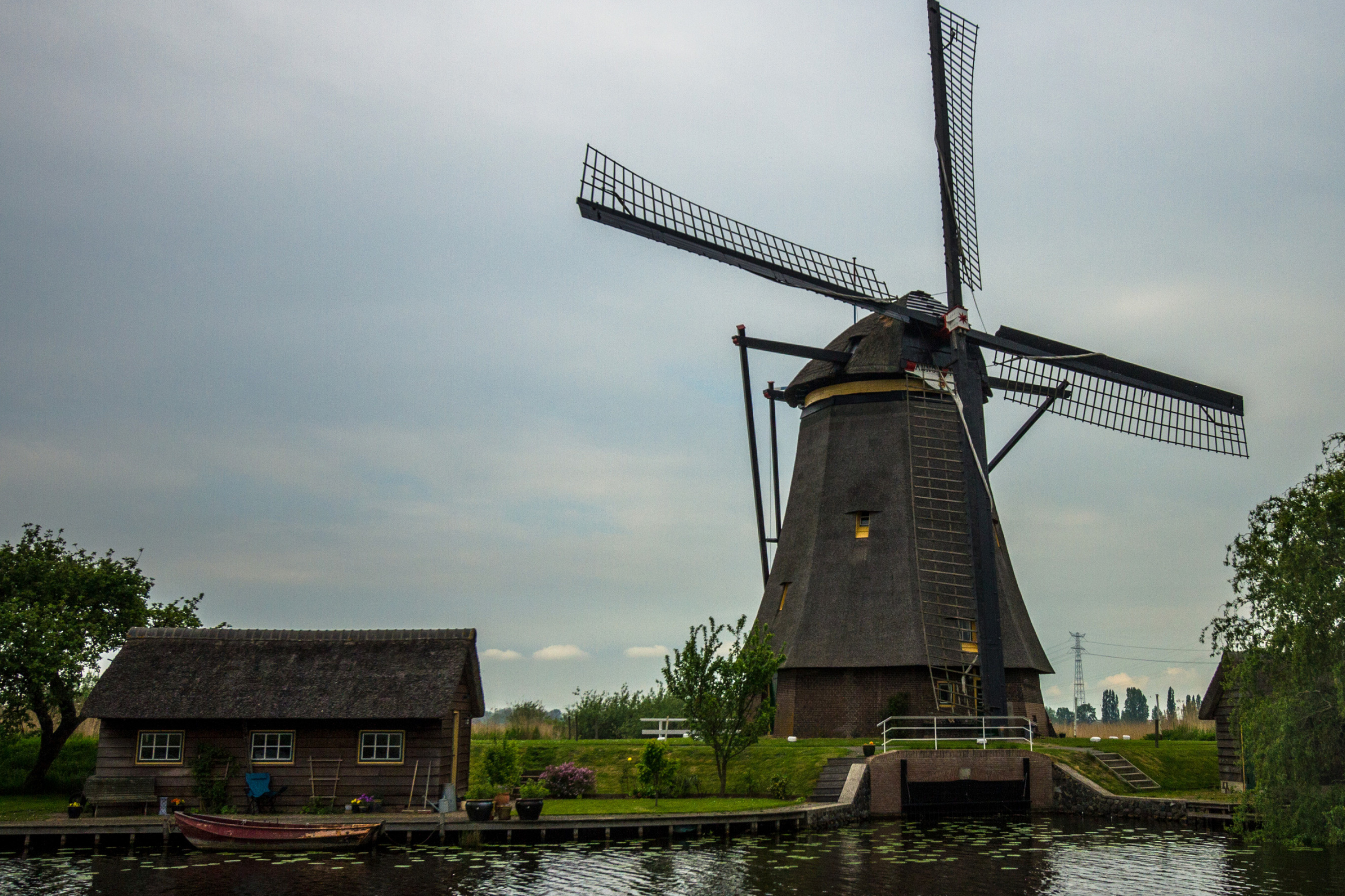 Windmills at Kinderdijk, Wallpapers and backgrounds, Dutch delight, Archivi, 3000x2000 HD Desktop