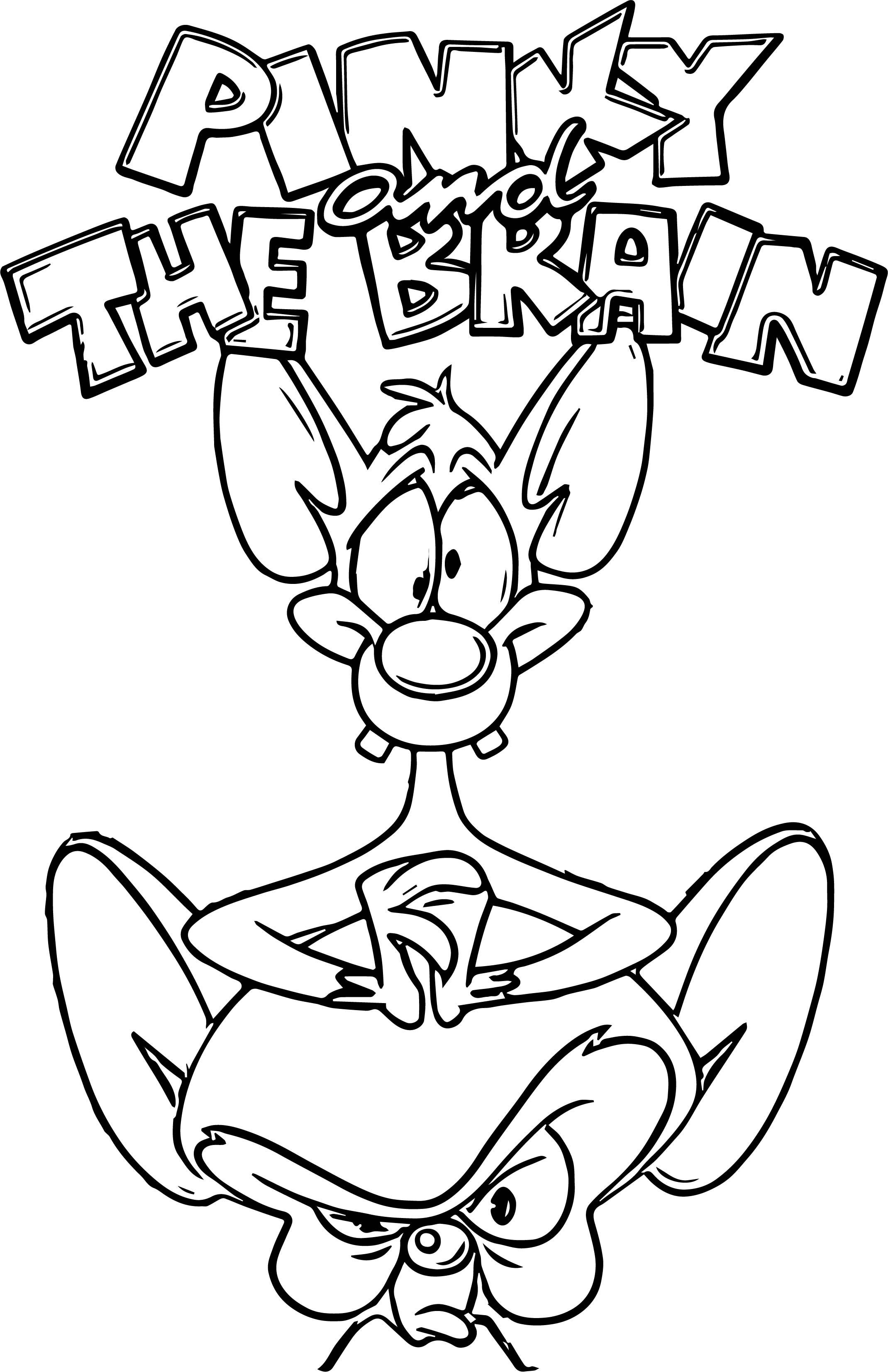 Pinky and the Brain coloring pages, Classic cartoons, Kids activities, Cartoon characters, 2140x3310 HD Phone