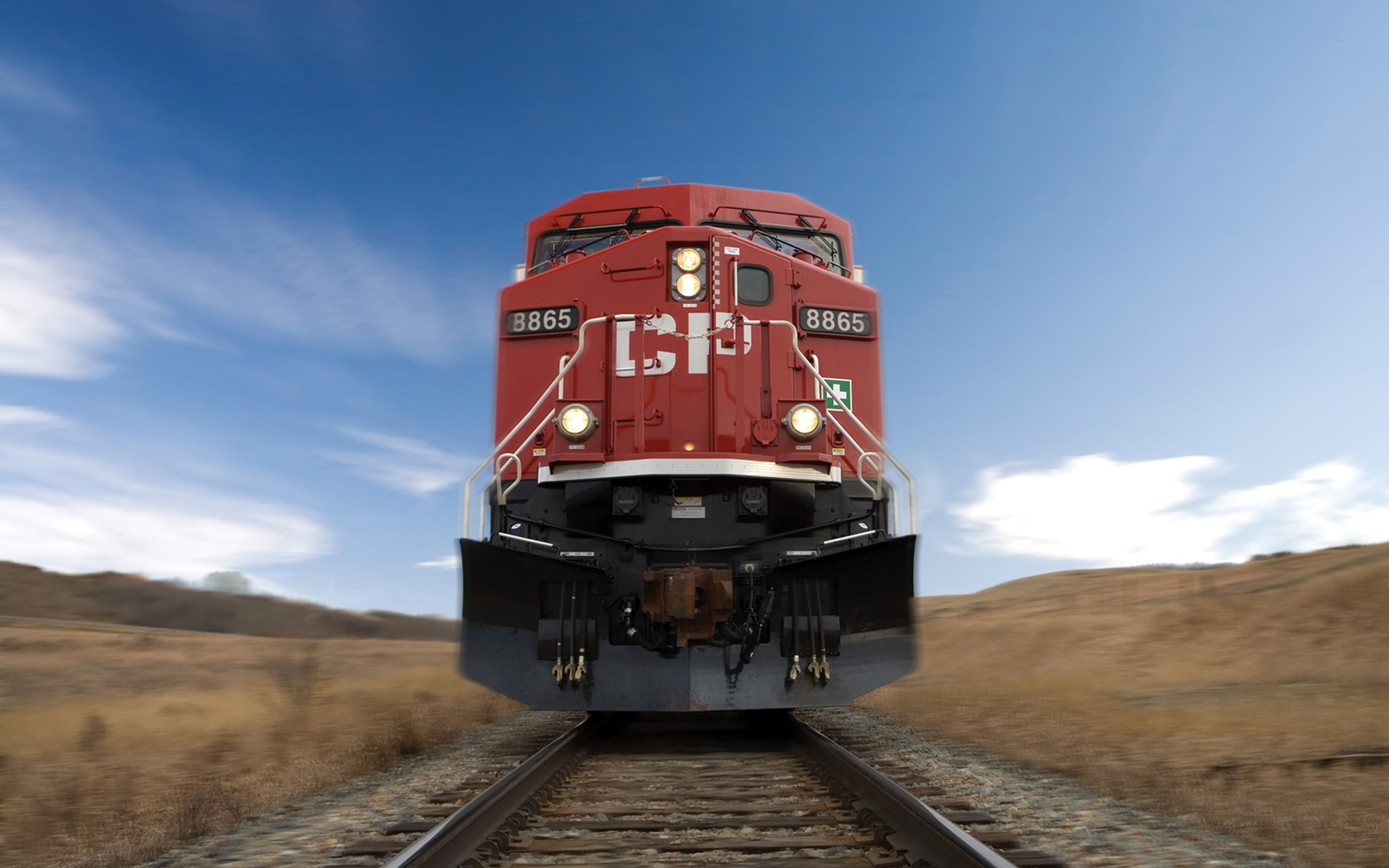 Train freight, Diesel locomotive, Rail transport, Industrial infrastructure, 2560x1600 HD Desktop