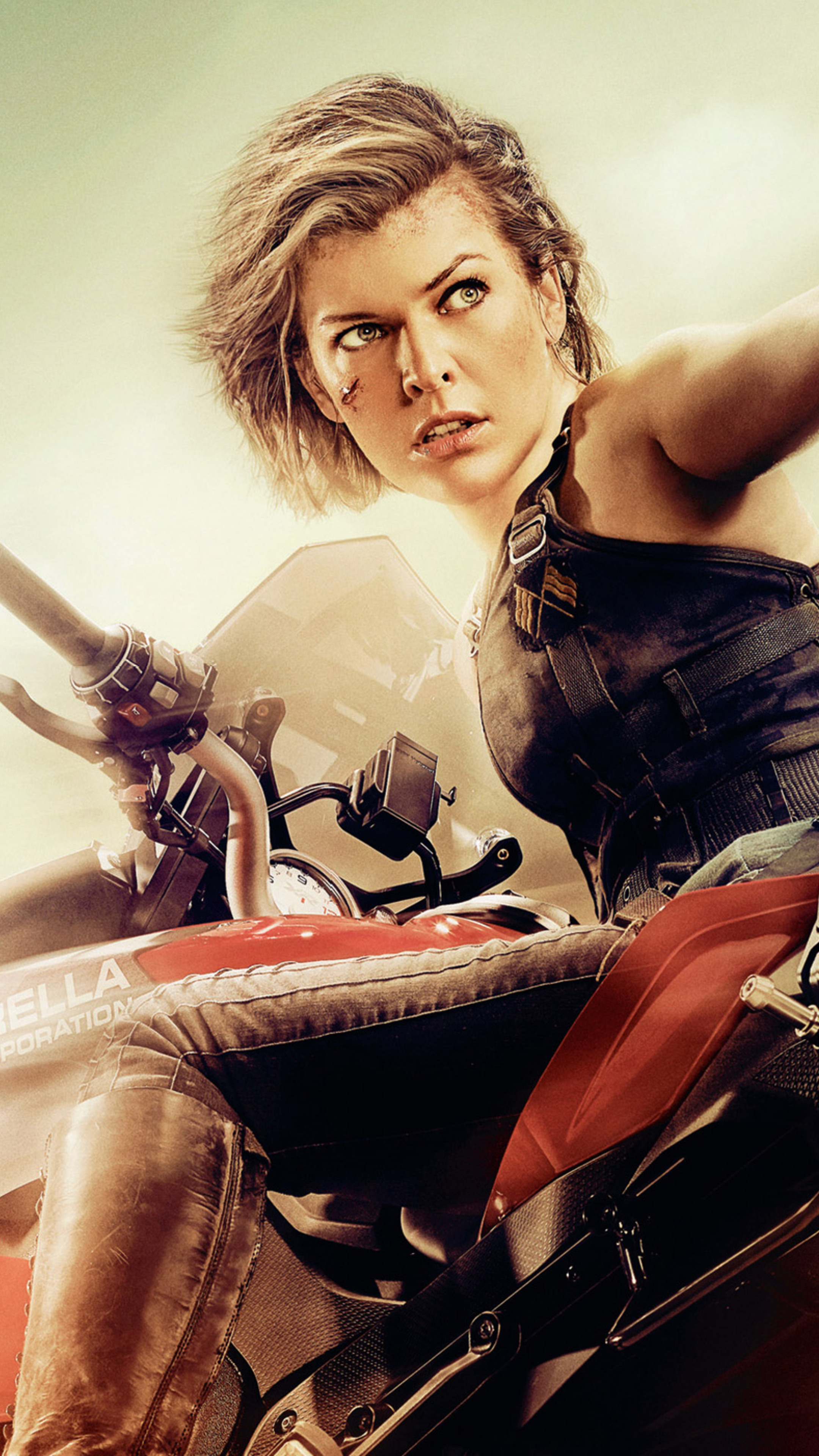 Milla Jovovich, Resident Evil: The Final Chapter, Sony Xperia wallpaper, 2160x3840 4K Phone