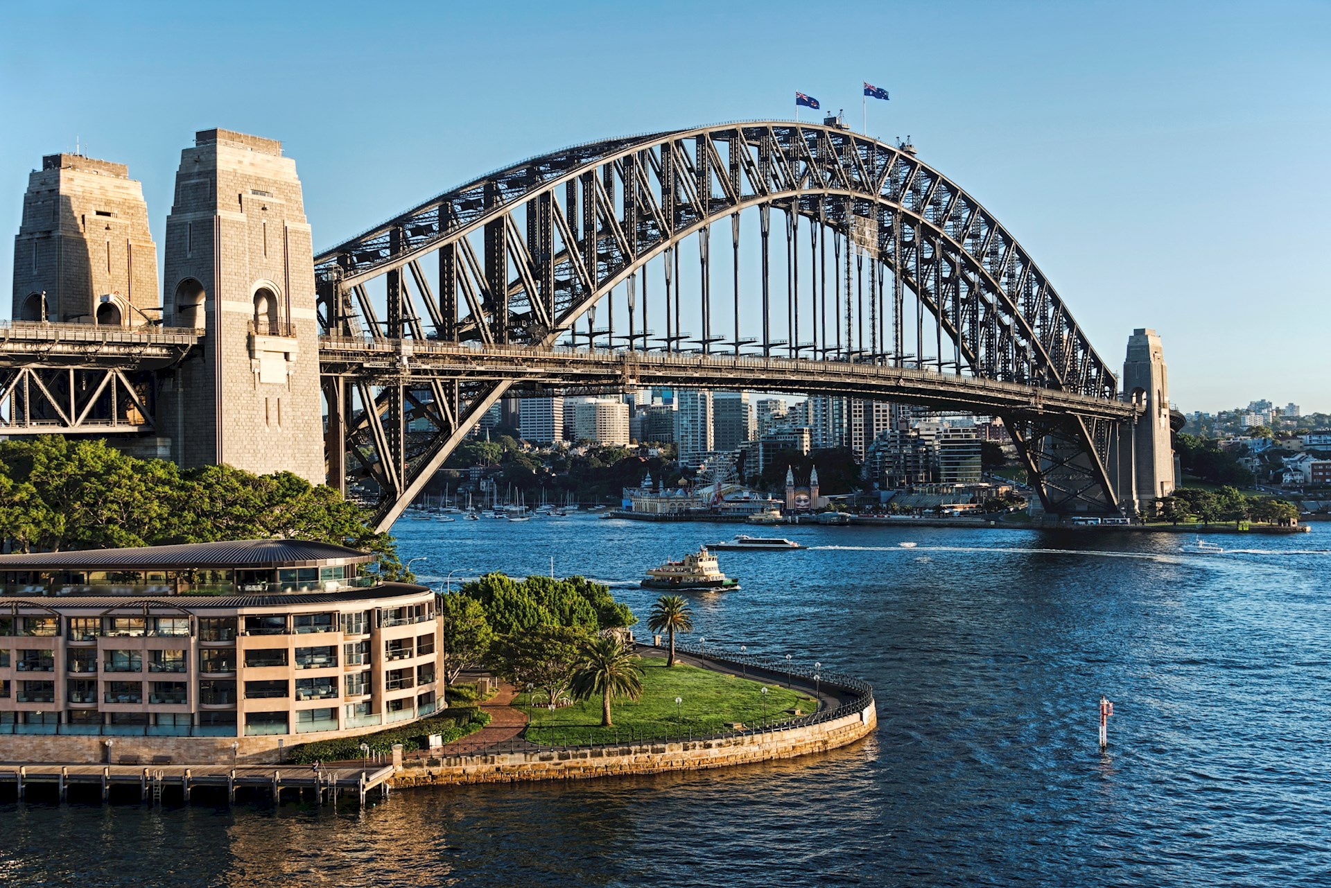 Stadtbild mit der Sydney Harbour Bridge, 1920x1290 HD Desktop