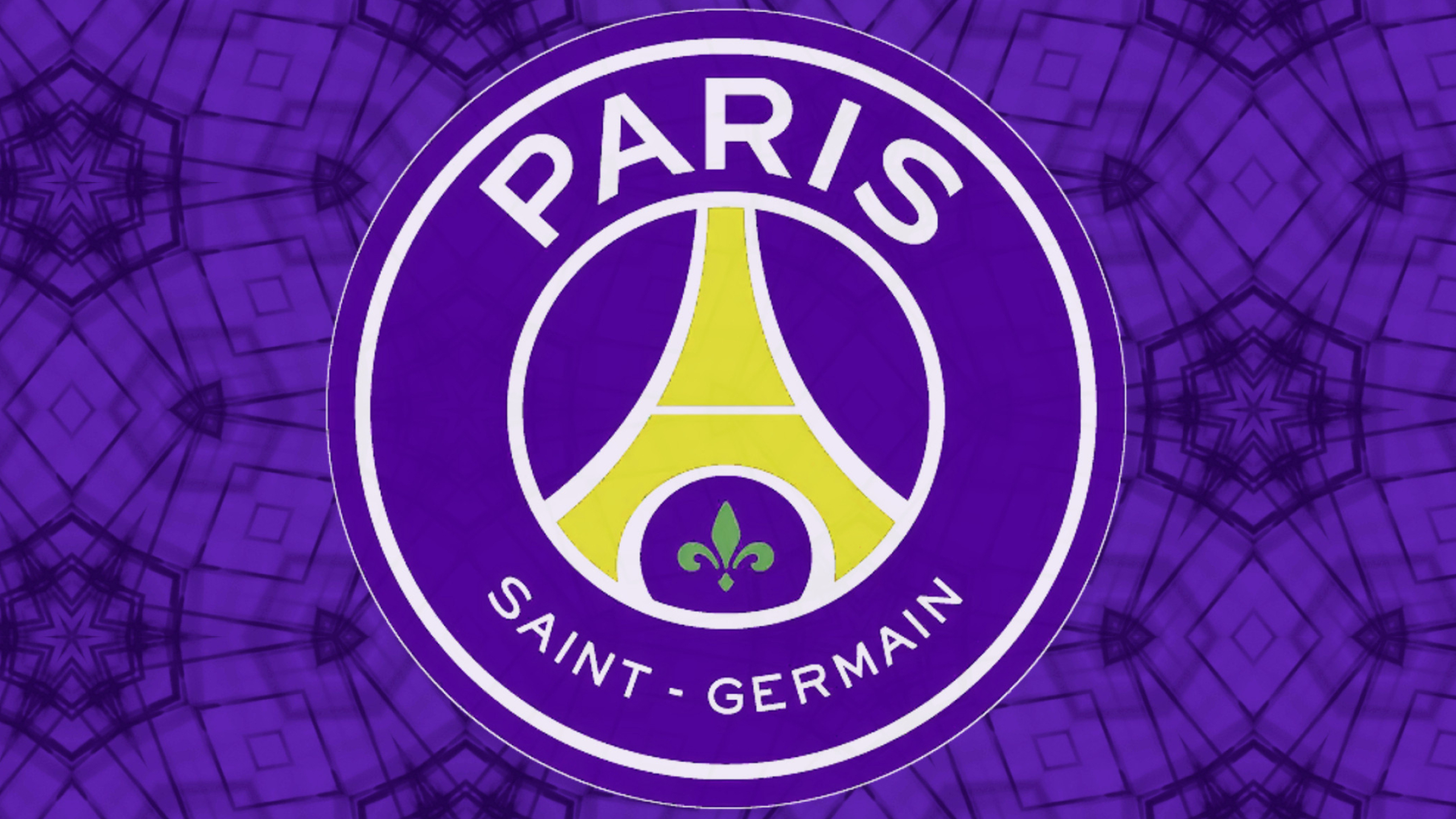 Paris Saint-Germain: Founded in 1970, following the merger of Paris FC and Stade Saint-Germain. 2560x1440 HD Background.