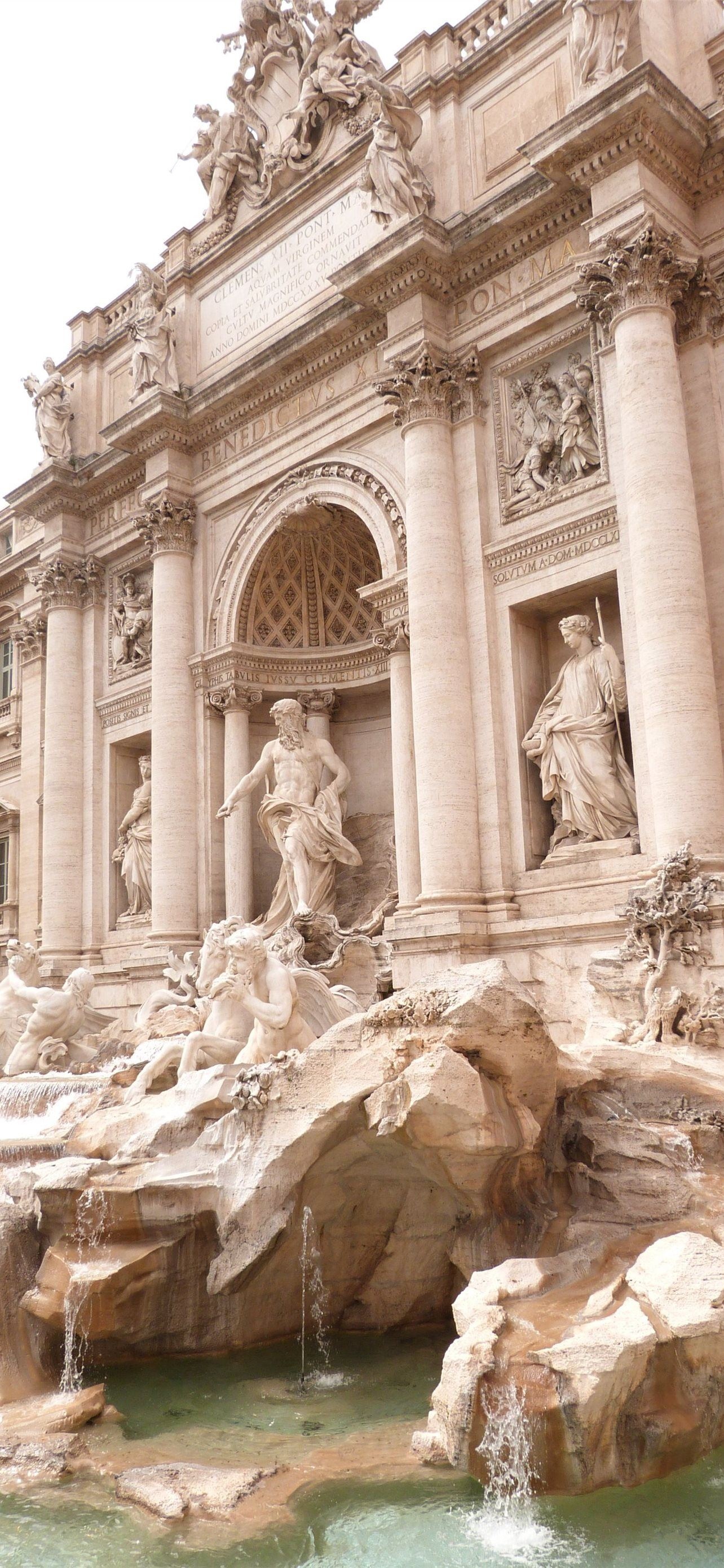 Trevi Fountain iPhone Wallpapers, Best, Travels, 1290x2780 HD Handy
