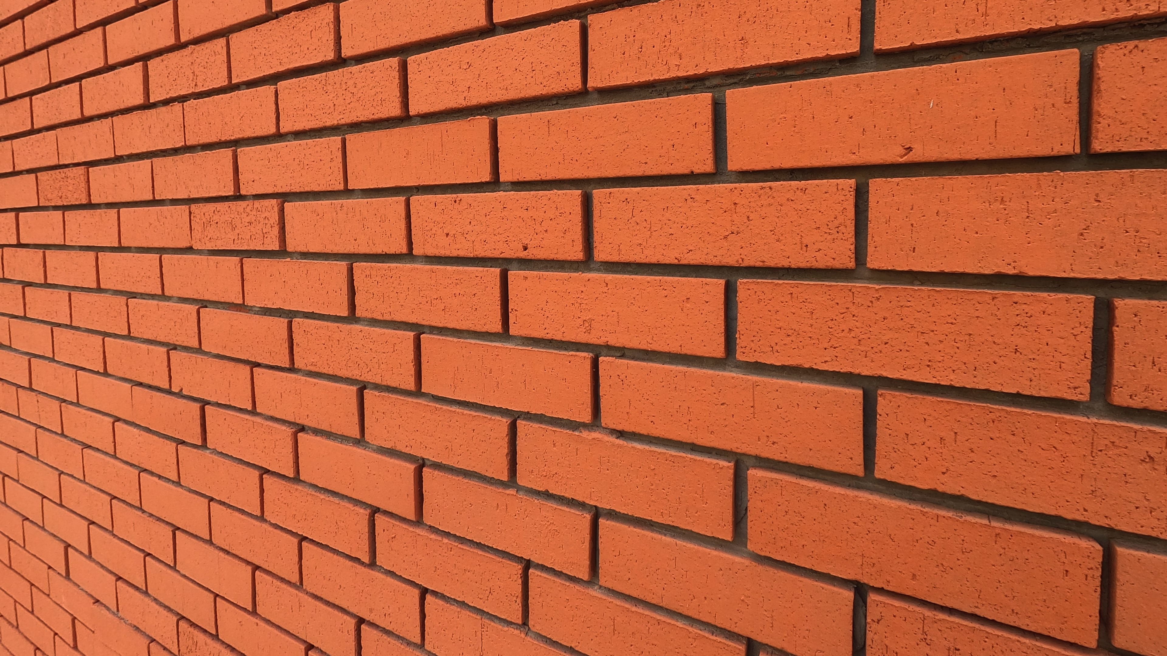 Brick wall, Red bricks, Textured surface, Striking appearance, 3840x2160 4K Desktop