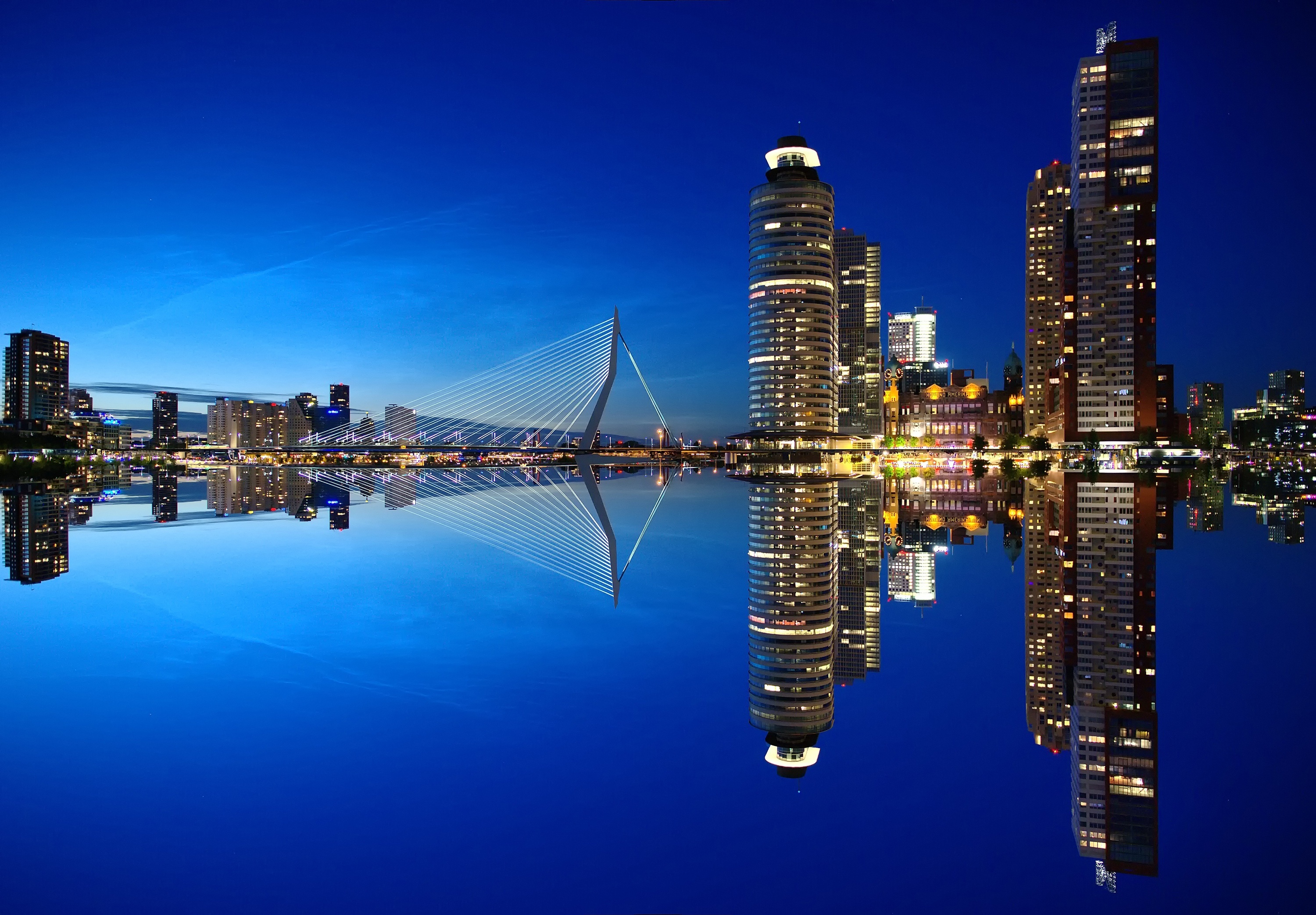 Rotterdam Skyline, Travels, HD Wallpapers, Backgrounds, 3000x2090 HD Desktop