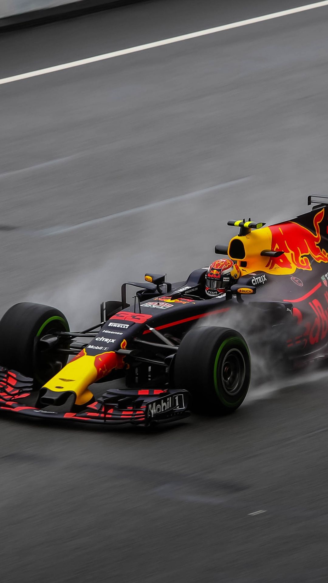 Grand Prix F1, Red Bull RB13, 4K resolution, Formula 1 car, 1080x1920 Full HD Handy