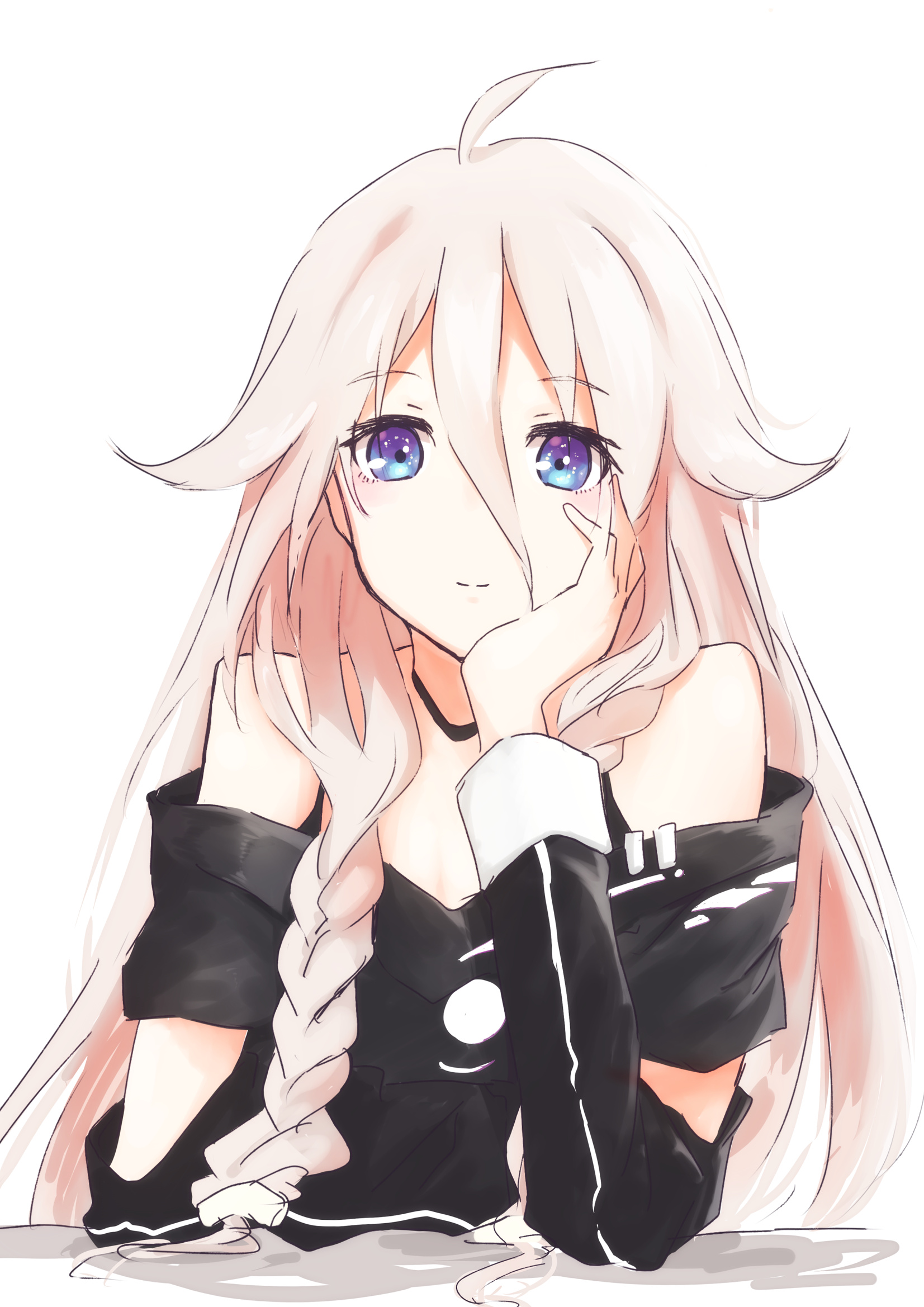 IA Vocaloid, Beautiful anime artwork, Vocaloid-inspired illustration, Anime character, 1660x2340 HD Phone