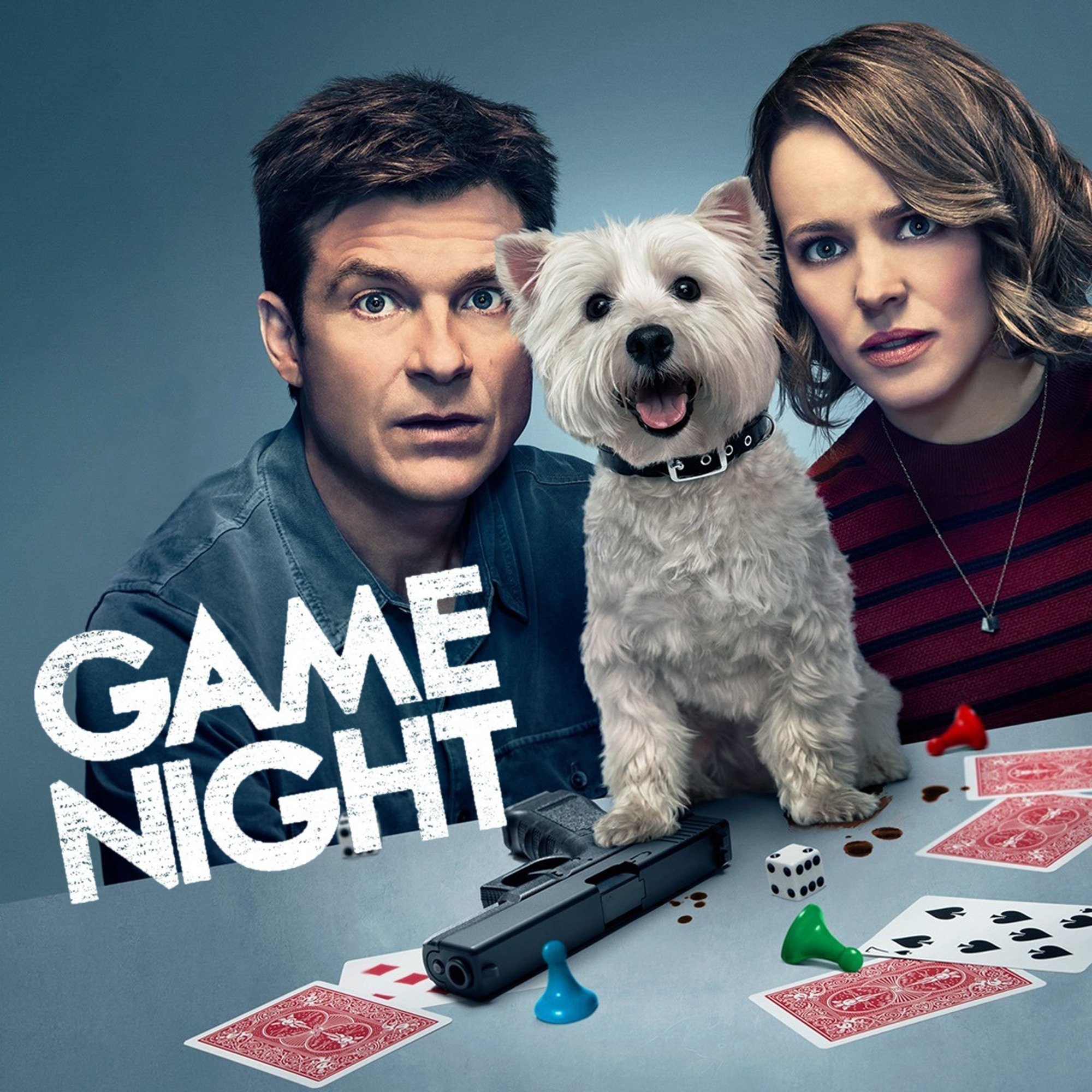 Game Night, Comedy thriller, Hilarious misadventures, Wild game challenges, 2000x2000 HD Phone
