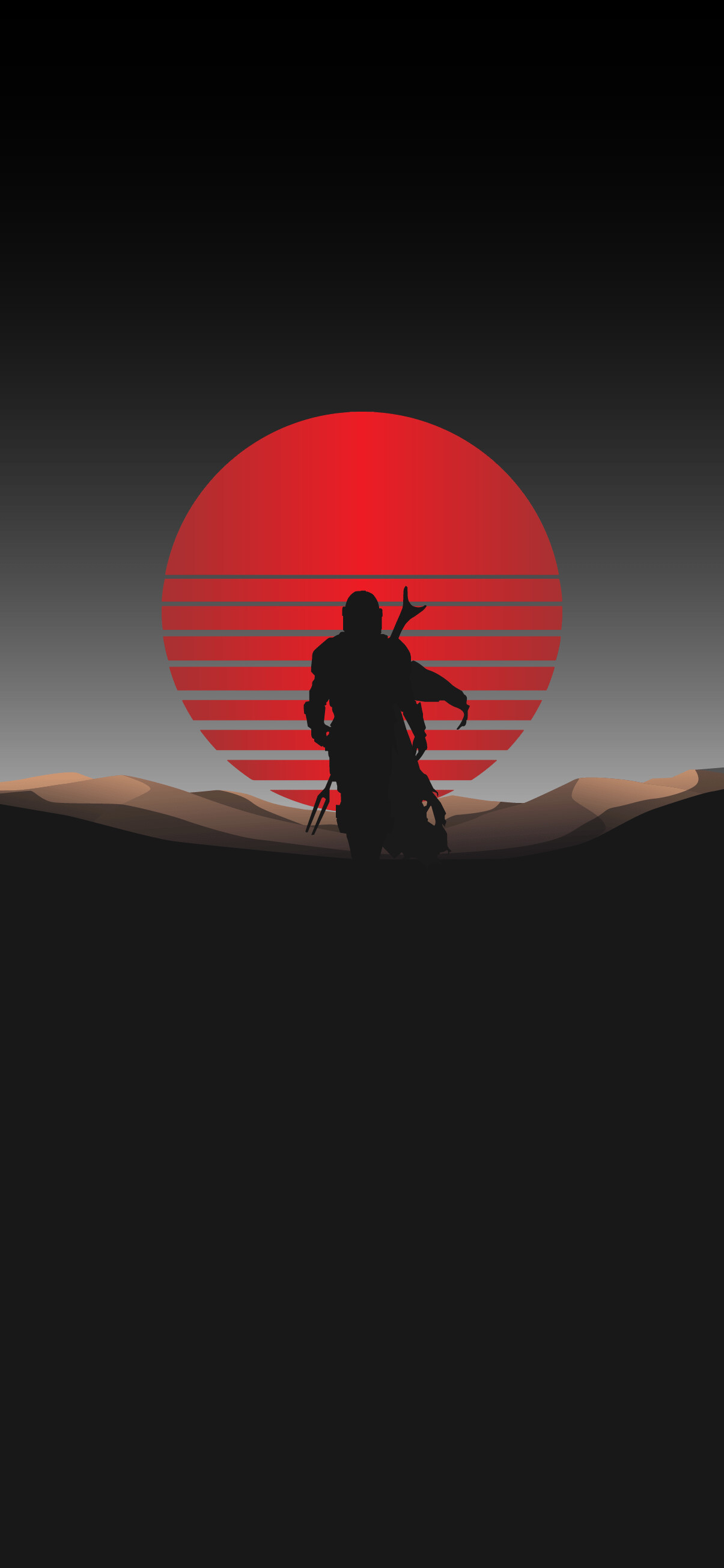 The Mandalorian: Set between the fall of the Empire and the rise of the First Order, TV show, Art. 1210x2610 HD Background.