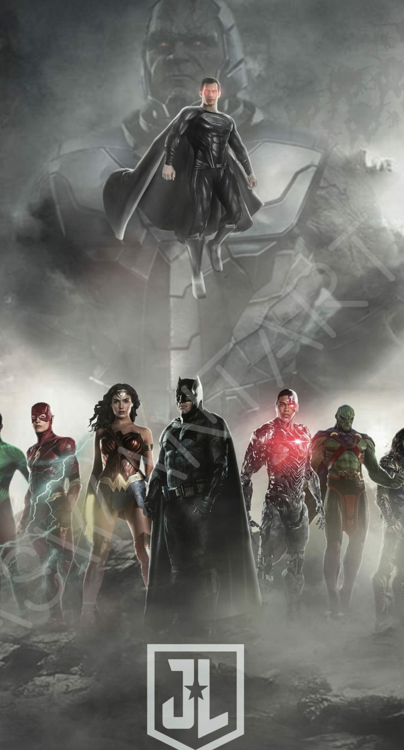 Justice League, Snyder cut, Backgrounds, Zack Snyder, 1380x2560 HD Phone