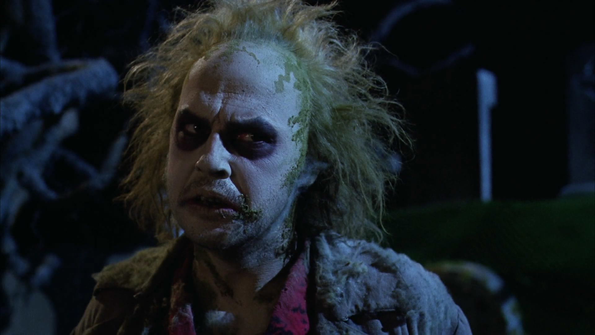 Beetlejuice (Movie): A Bio-Exorcist, a ghost who can exorcise the living. 1920x1080 Full HD Wallpaper.