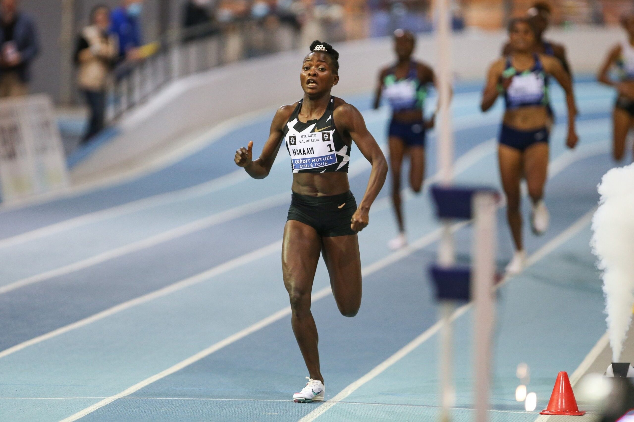 Halimah Nakaayi, World Athletics Indoor Tour, France victory, Uganda's triumph, 2560x1710 HD Desktop