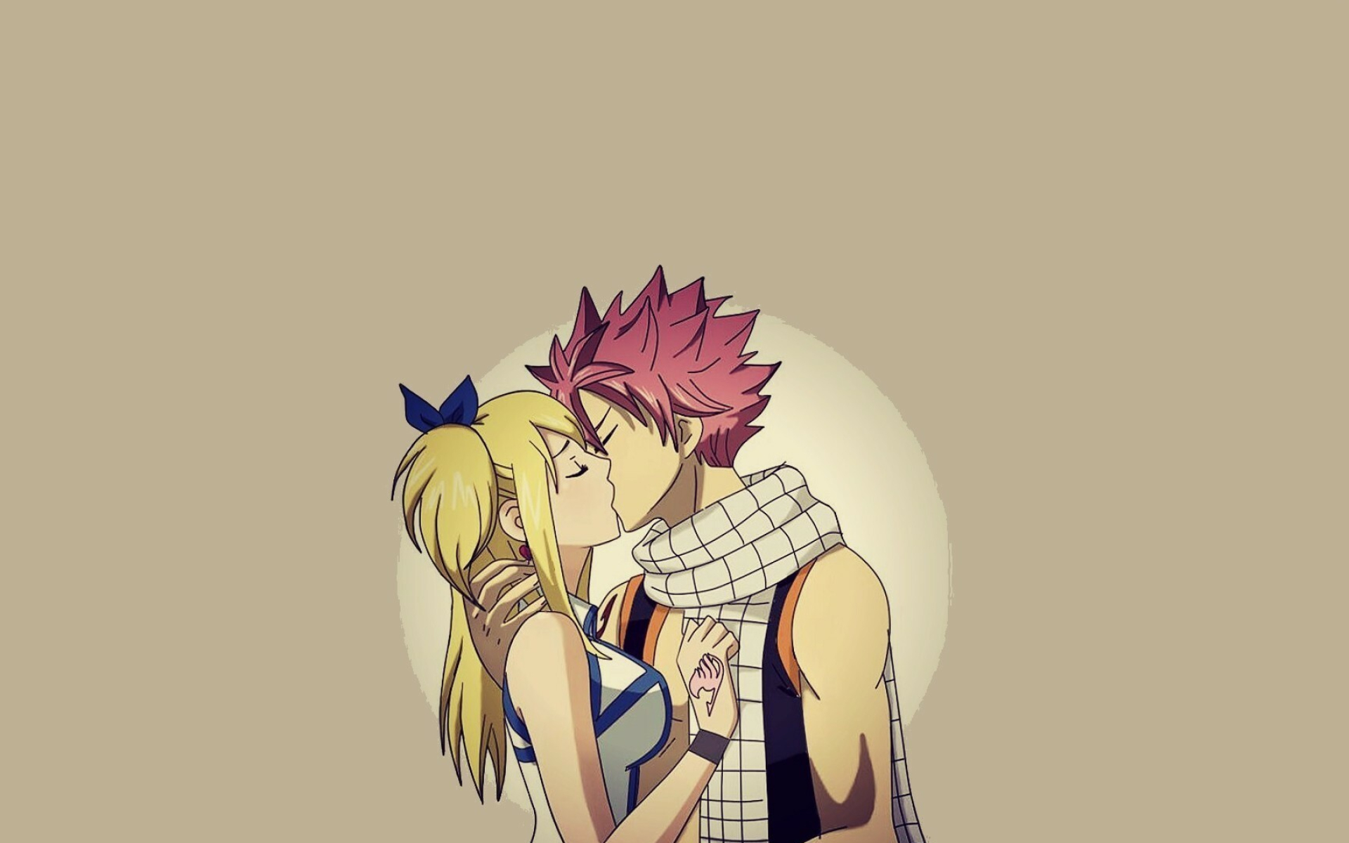 Fairy Tail: Lucy and Natsu, Won Animax Asia's "Anime of the Year" award in 2010. 1920x1200 HD Background.