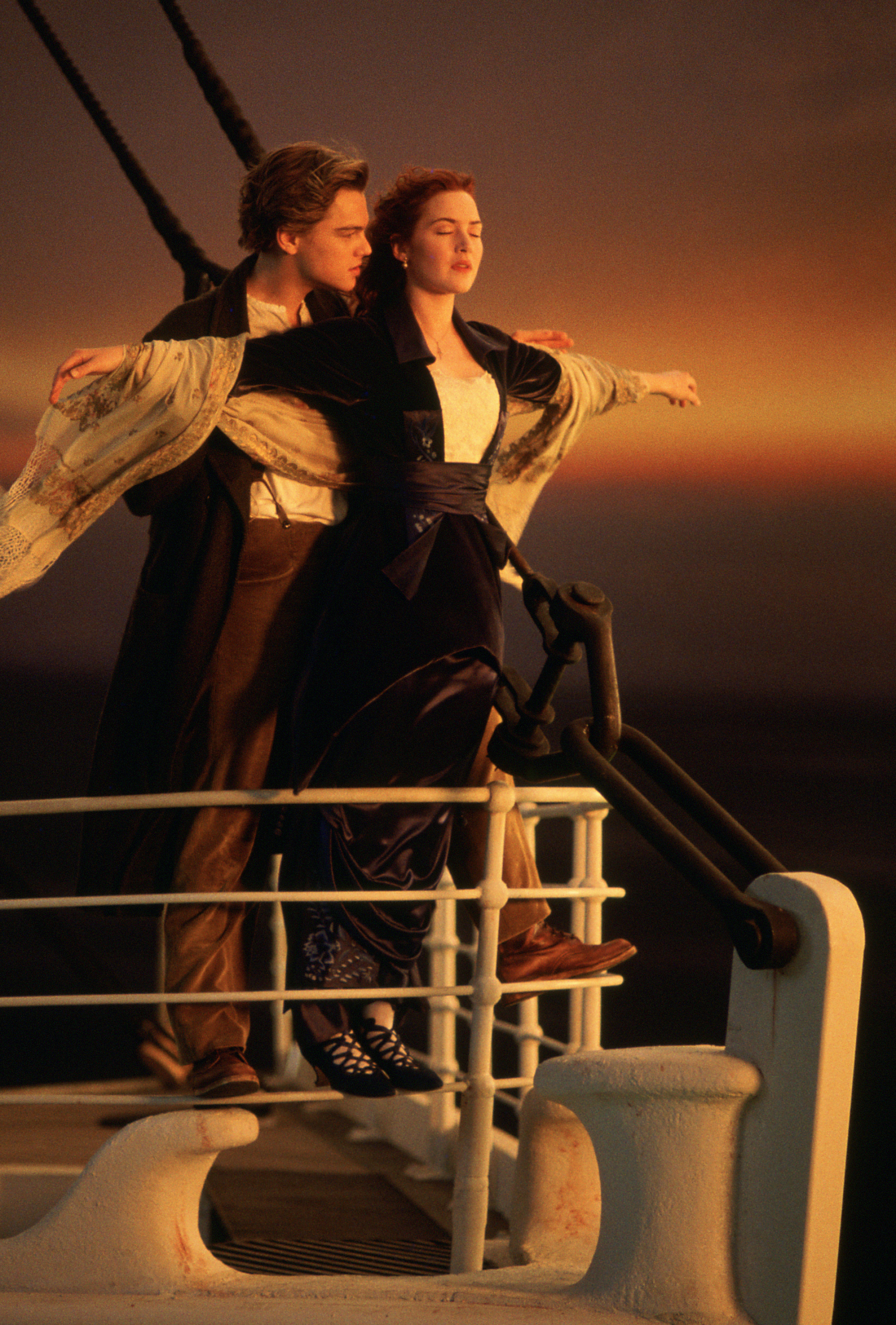 Titanic movie, Jack and Rose, Romantic couple, Epic love story, 2040x3010 HD Phone