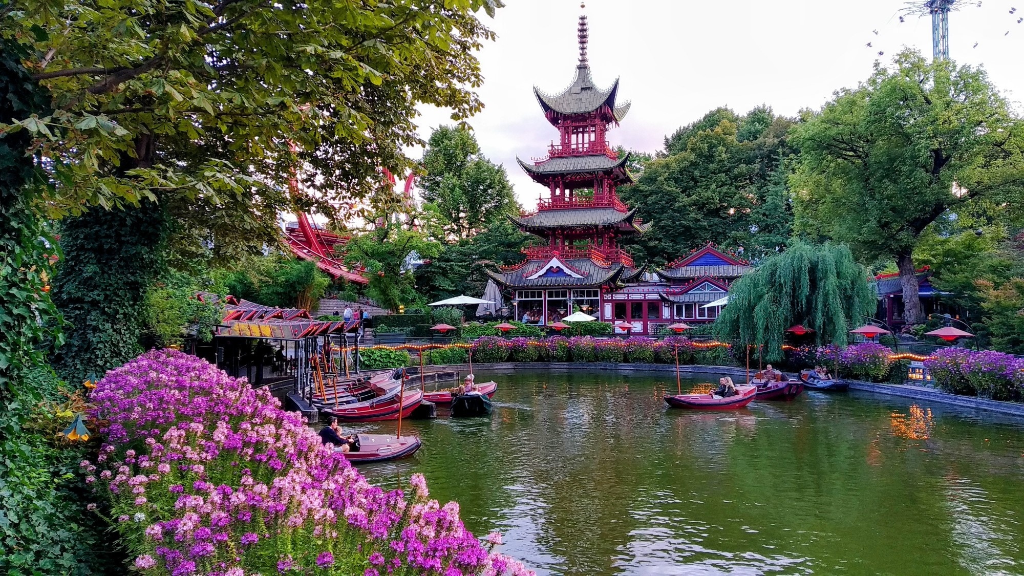 Tivoli Gardens, Fun-filled entertainment, Exciting attractions, Pacommunity, 2000x1130 HD Desktop