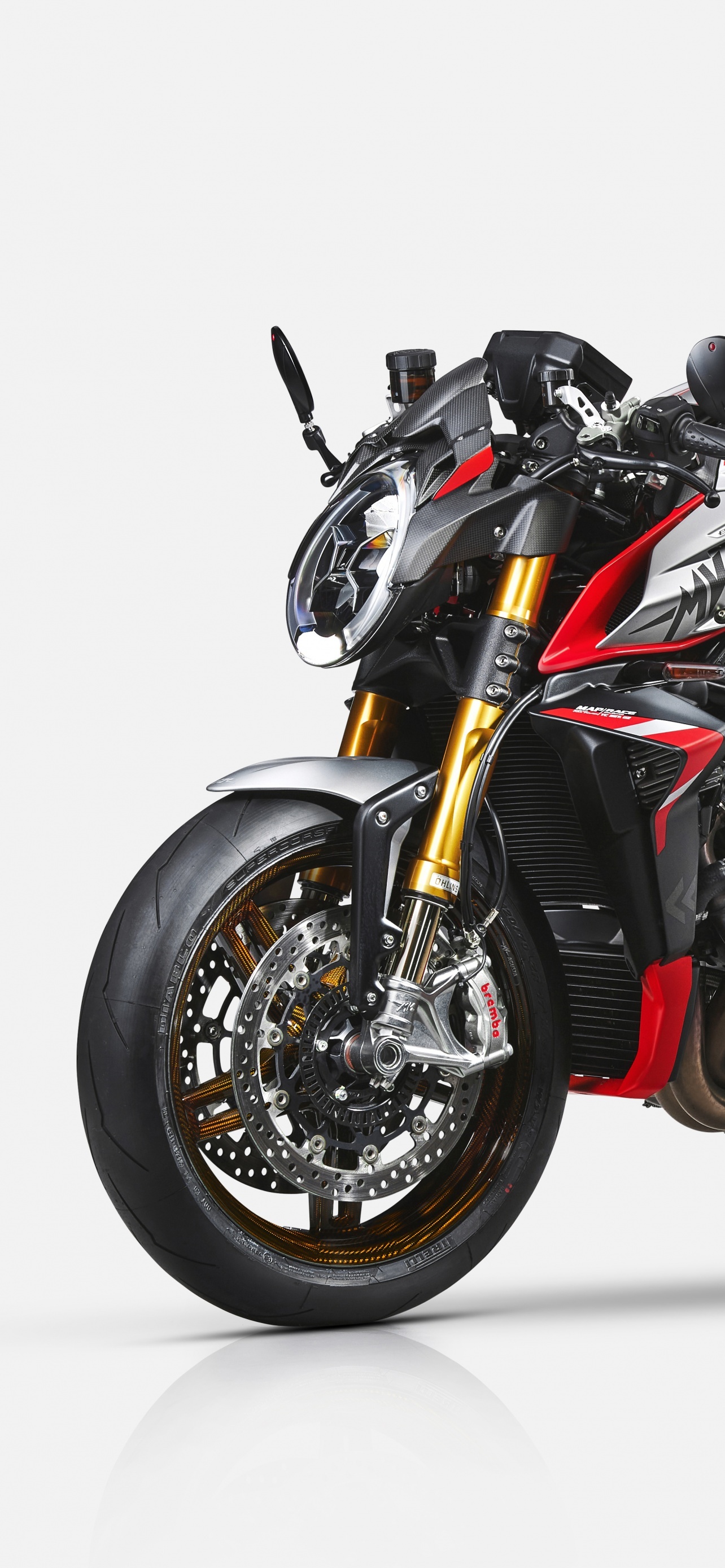 MV Agusta Brutale 1000, Limited edition elegance, Dynamic wallpaper, Sporting excellence, 1290x2780 HD Phone
