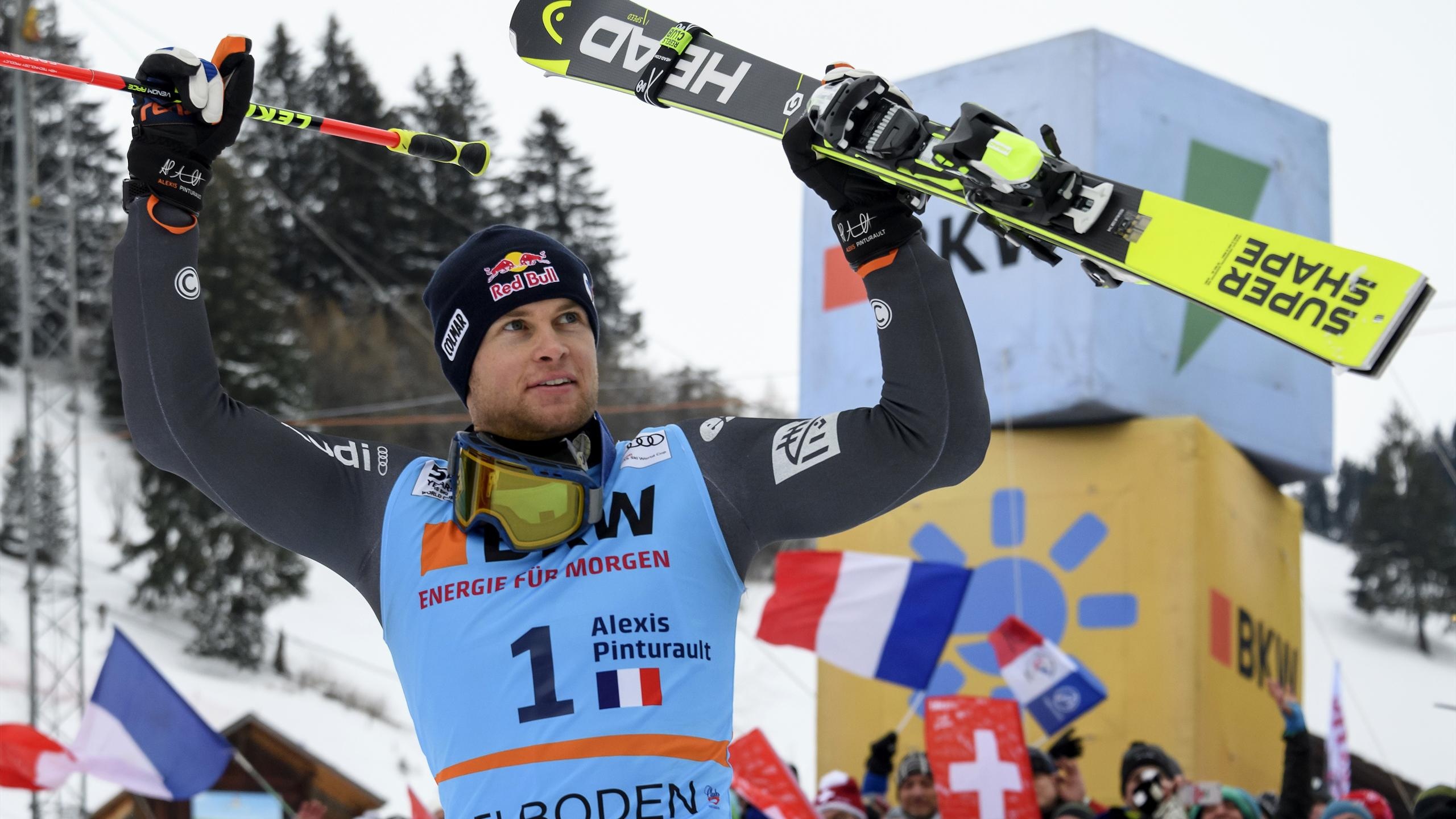 Alexis Pinturault, Adelboden triumph, French skiing history, Legendary feat, 2560x1440 HD Desktop
