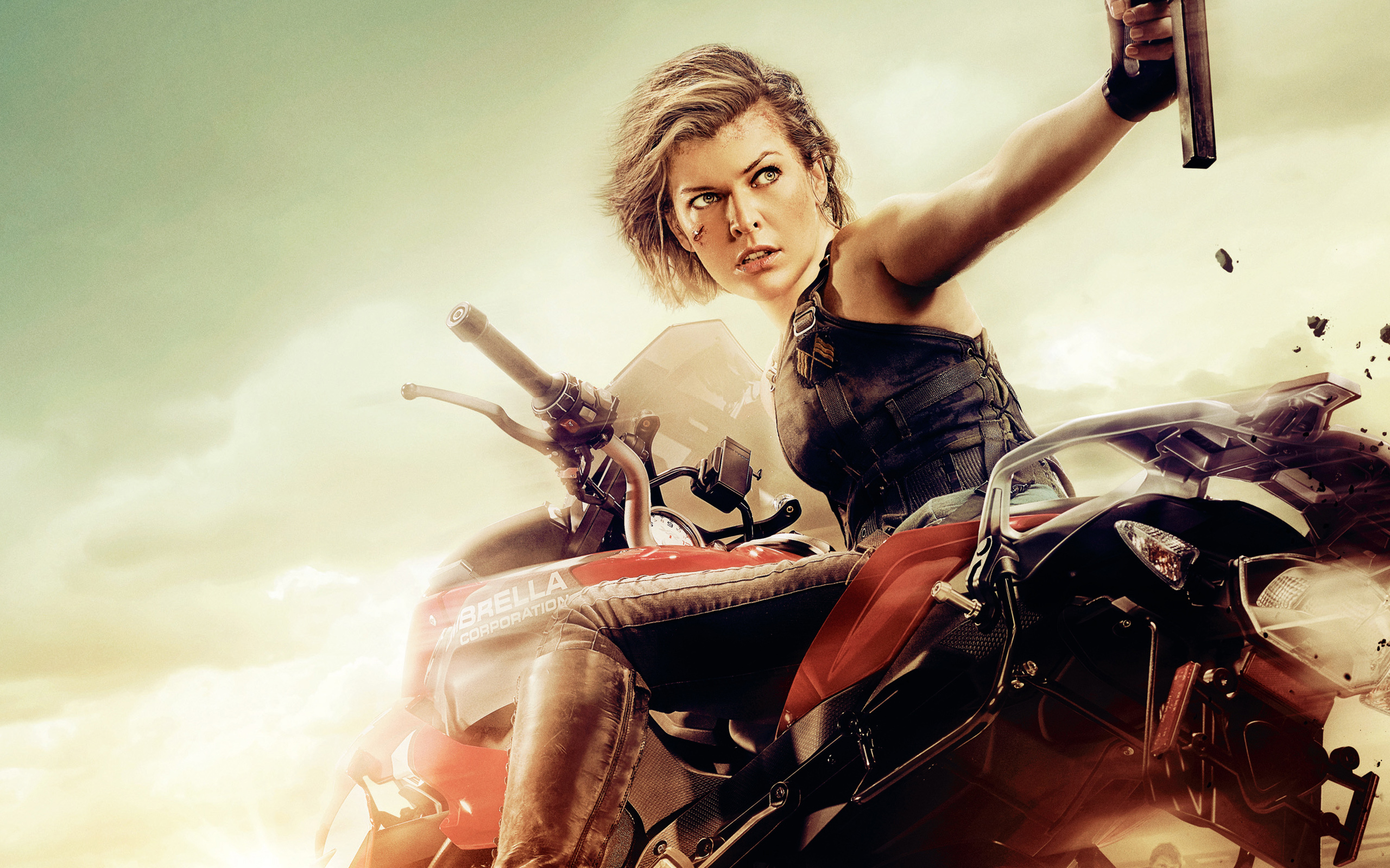 Milla Jovovich, Resident Evil: The Final Chapter, 4K movies wallpaper, 2560x1600 HD Desktop
