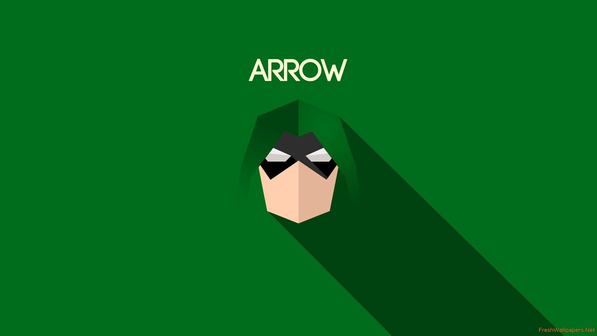 Green Arrow: A vigilante who uses a bow and arrows to fight crime. 1920x1080 Full HD Background.