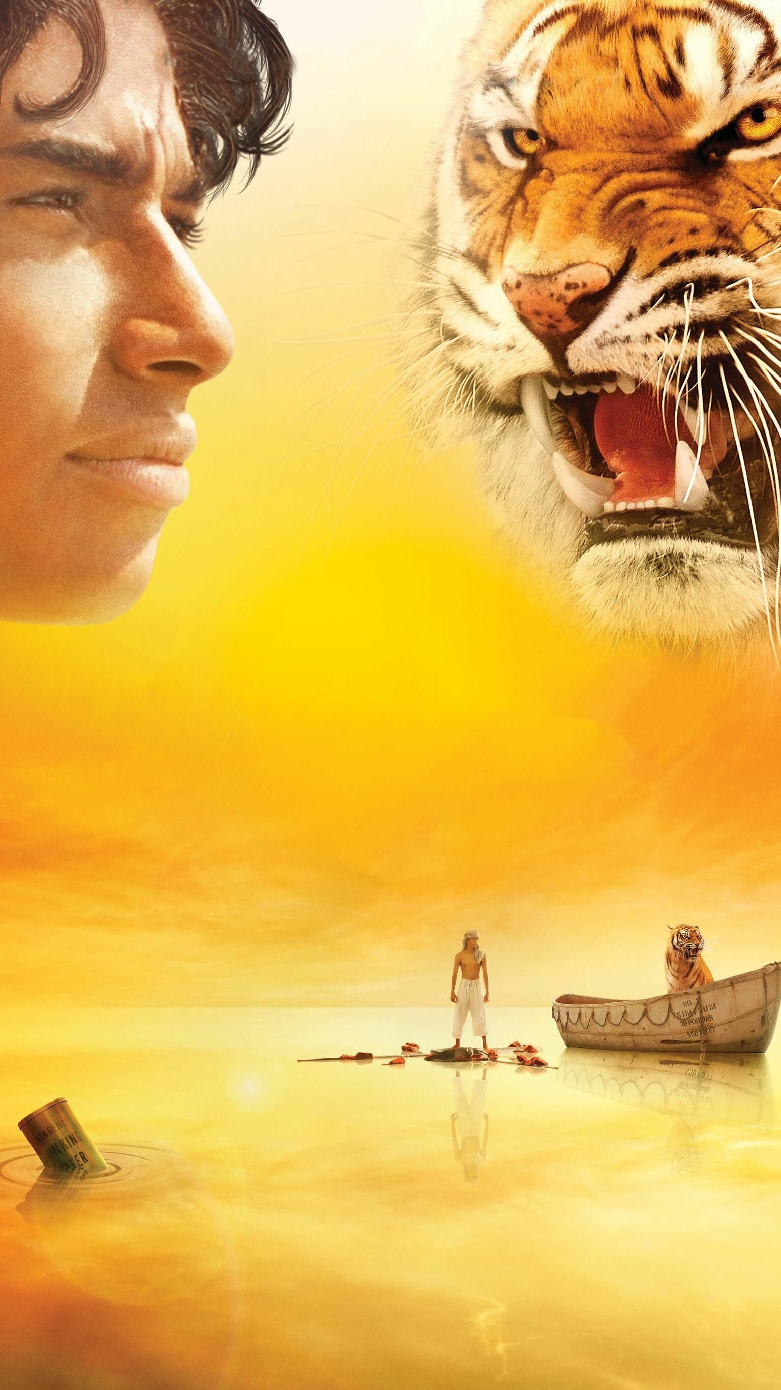 Life of Pi: The film had its worldwide premiere as the opening film of the 50th New York Film Festival at both the Walter Reade Theater and Alice Tully Hall in New York City on September 28, 2012. 1540x2740 HD Background.