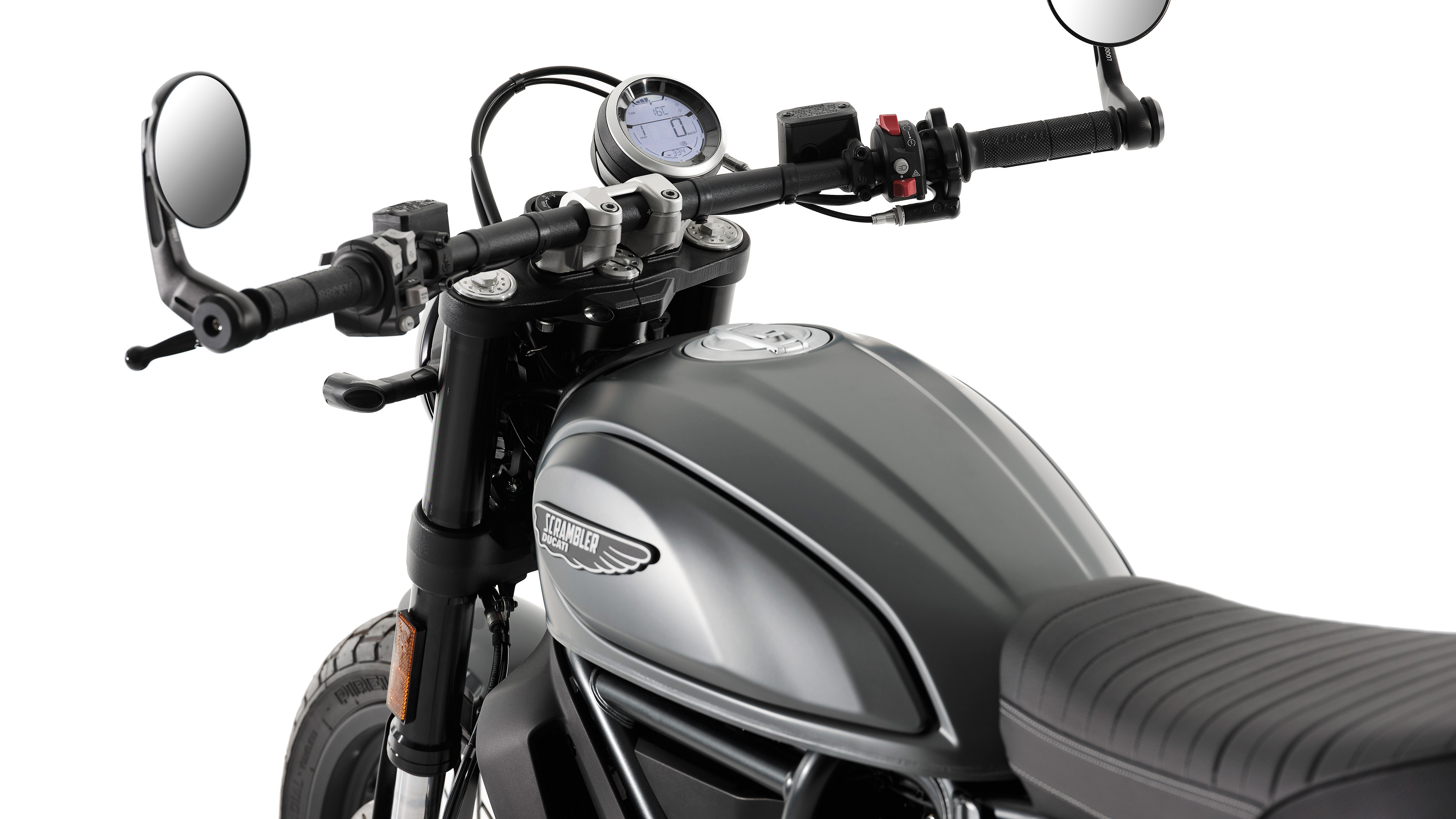 Ducati Scrambler Nightshift, Auto enthusiast, Stylish ride, Modern design, 3840x2160 4K Desktop