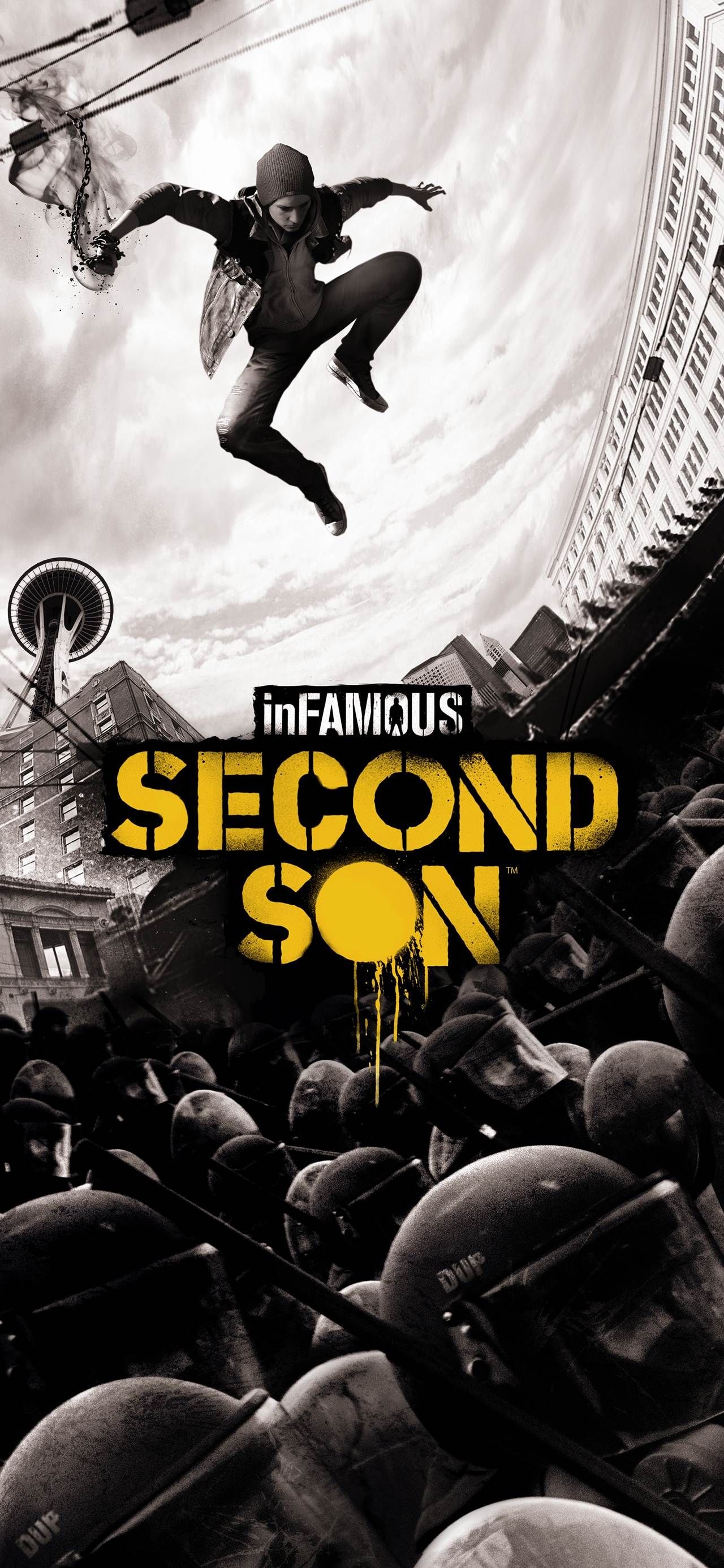 inFAMOUS: Second Son, Funny contests, Offbeat humor, Participate and win, 1280x2780 HD Handy