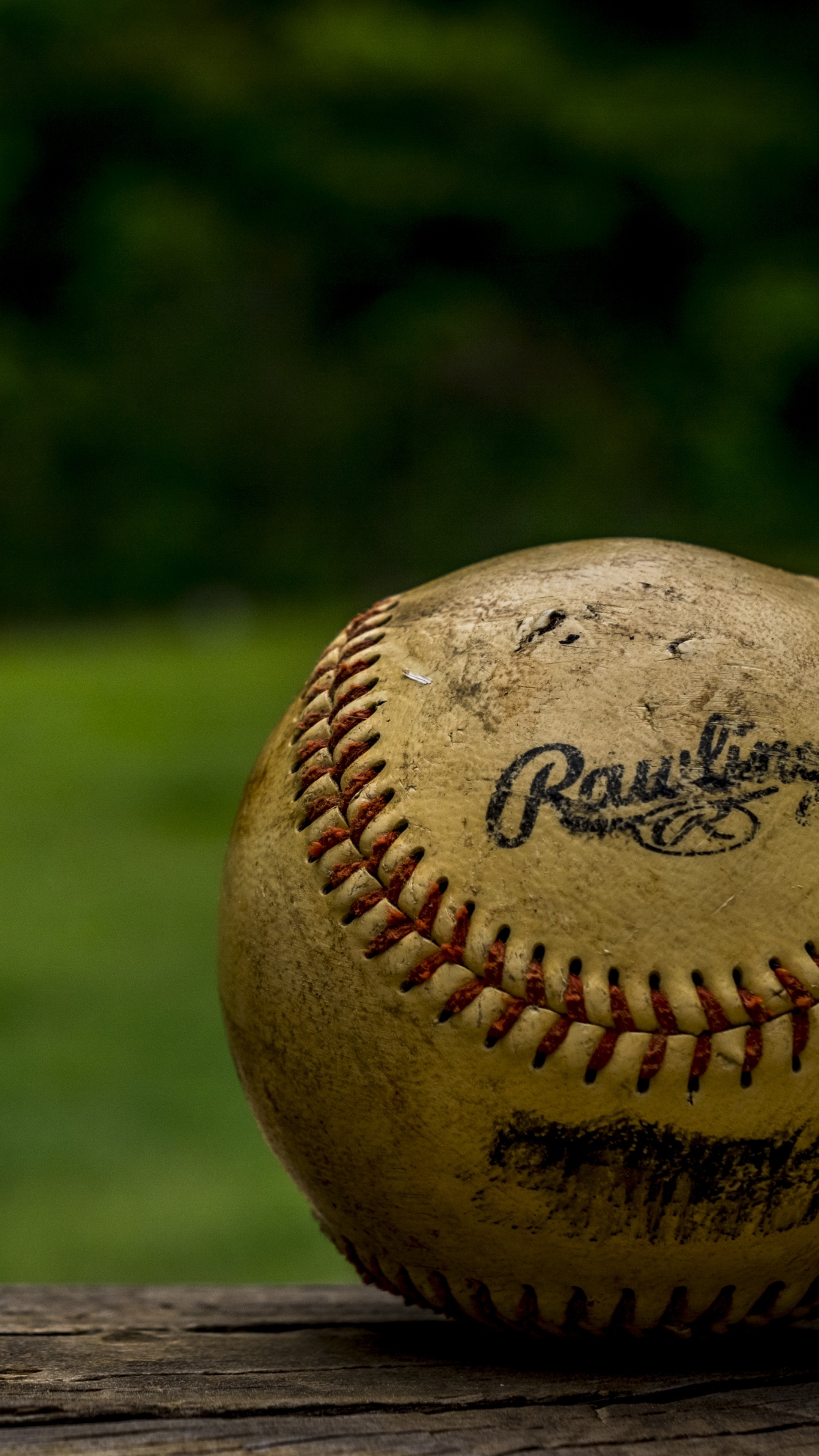 Baseball ball, 6K sport, Detailed texture, Sports equipment, 2160x3840 4K Handy