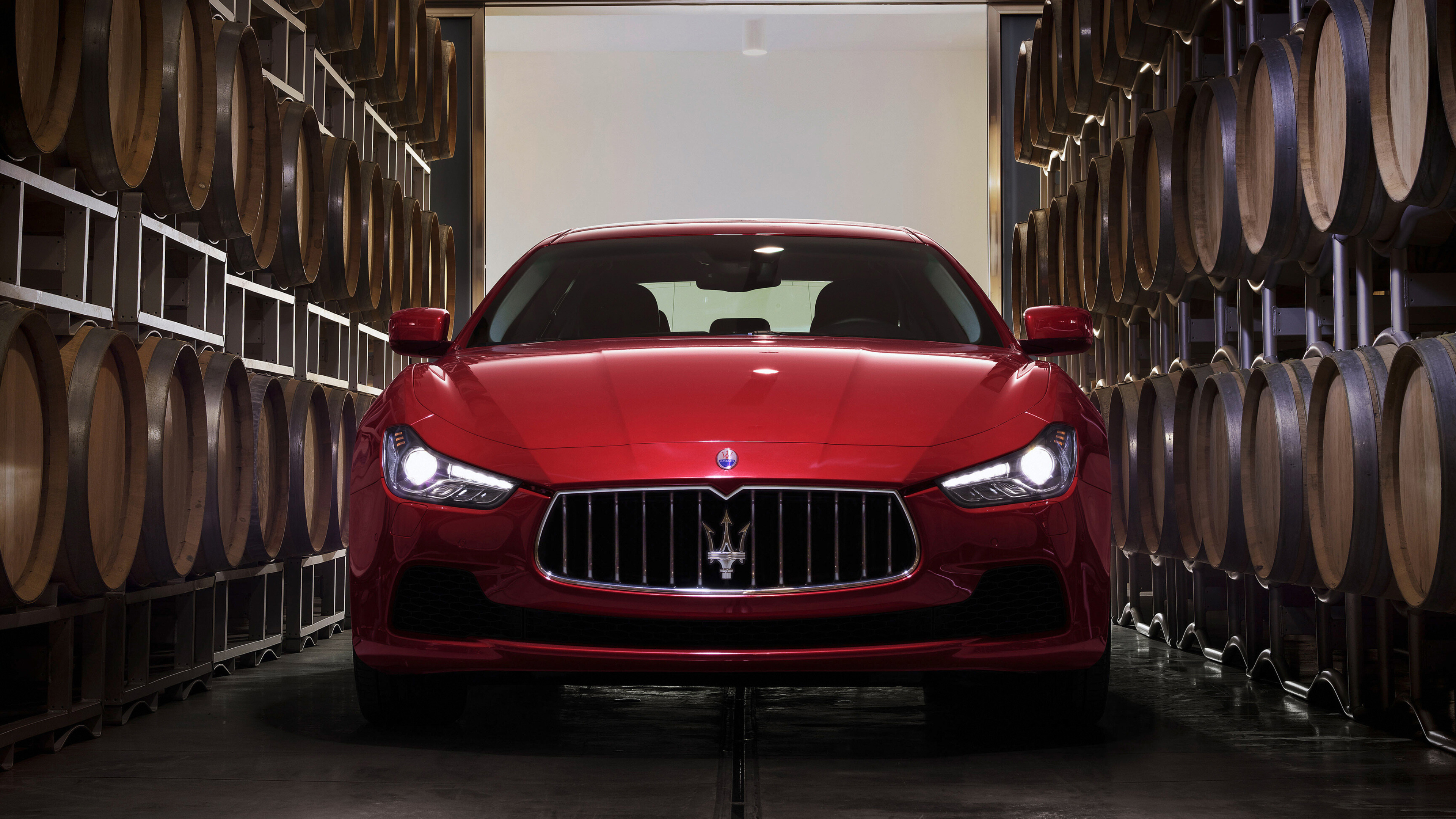 Maserati: An Italian luxury vehicle manufacturer, Established on 1 December 1914, in Bologna, Italy. 3840x2160 4K Wallpaper.