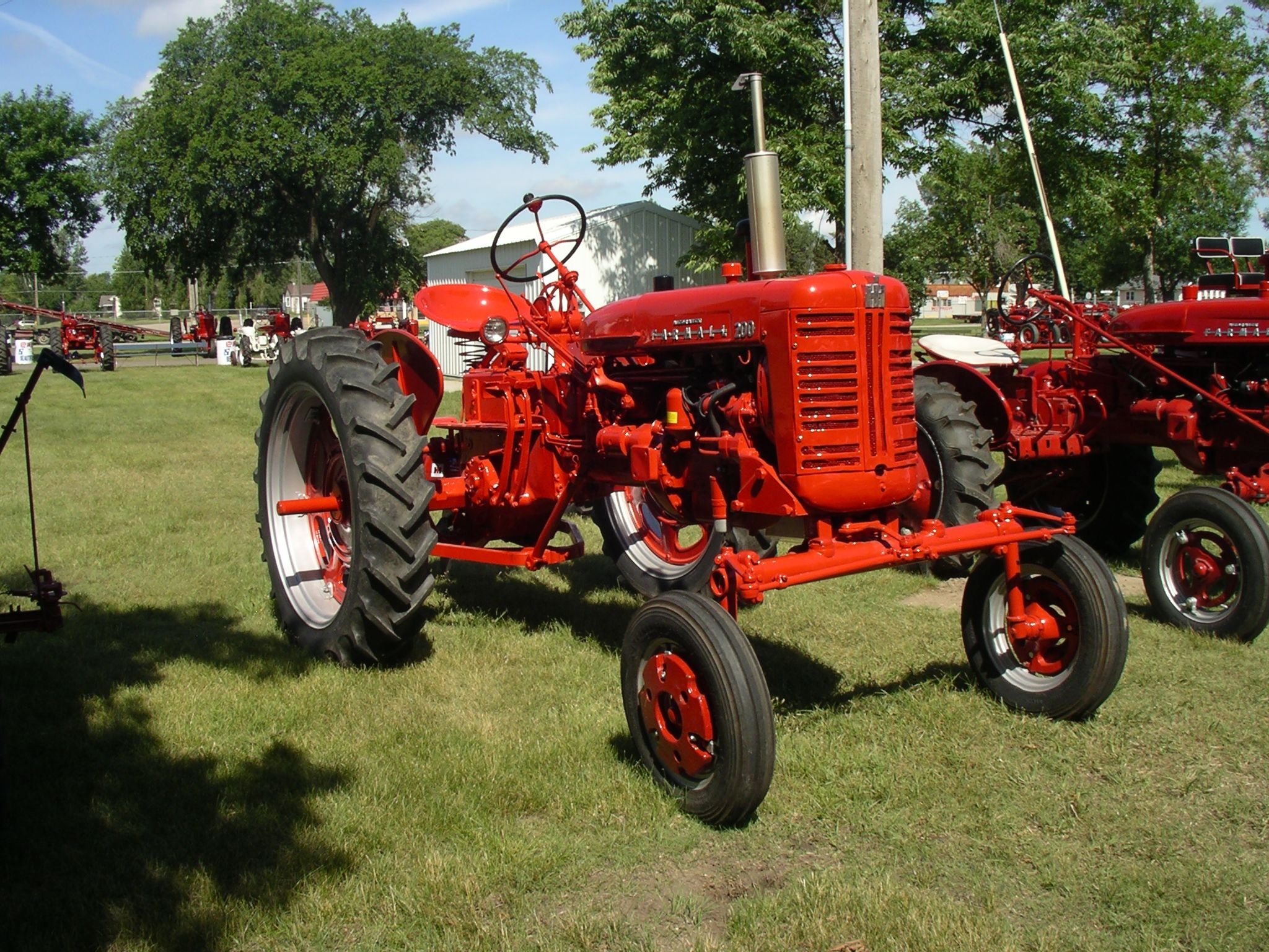 International Harvester, Vintage farm vehicle, Rural landscapes, Farmall heritage, 2050x1540 HD Desktop