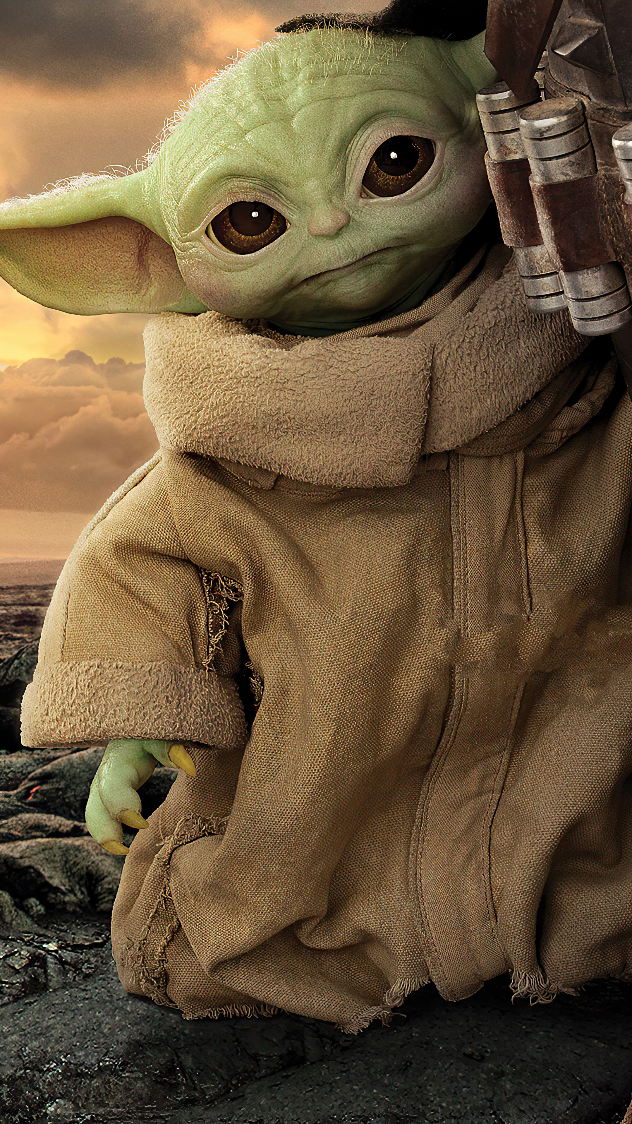 Yoda (Star Wars), Mandalorian season 2, Baby Yoda, Sony Xperia, 2160x3840 4K Phone